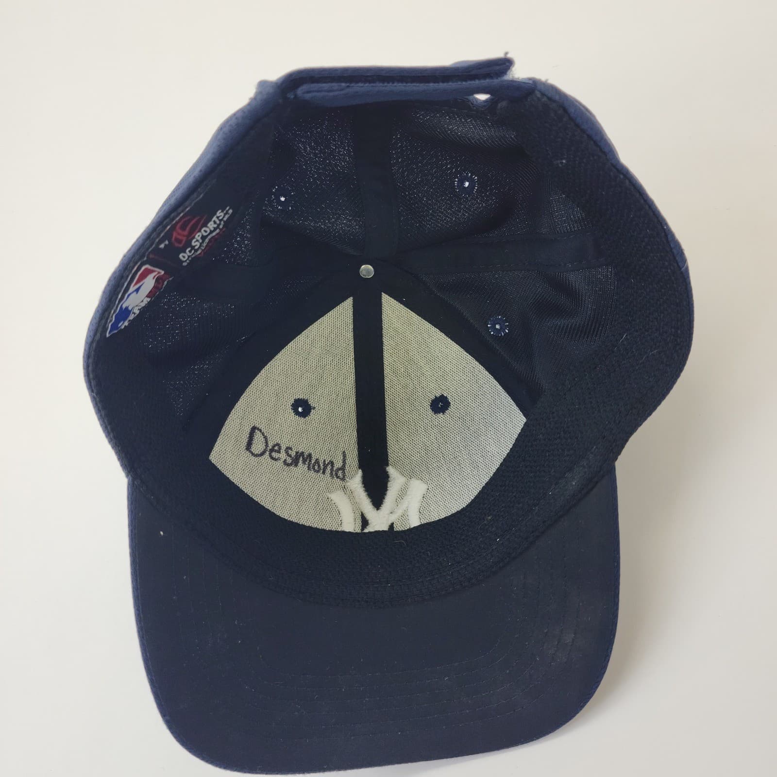 OC Sports New York Yankees MLB Youth Baseball Hat Navy Blue Adjustable Cap - Thumbnail 6