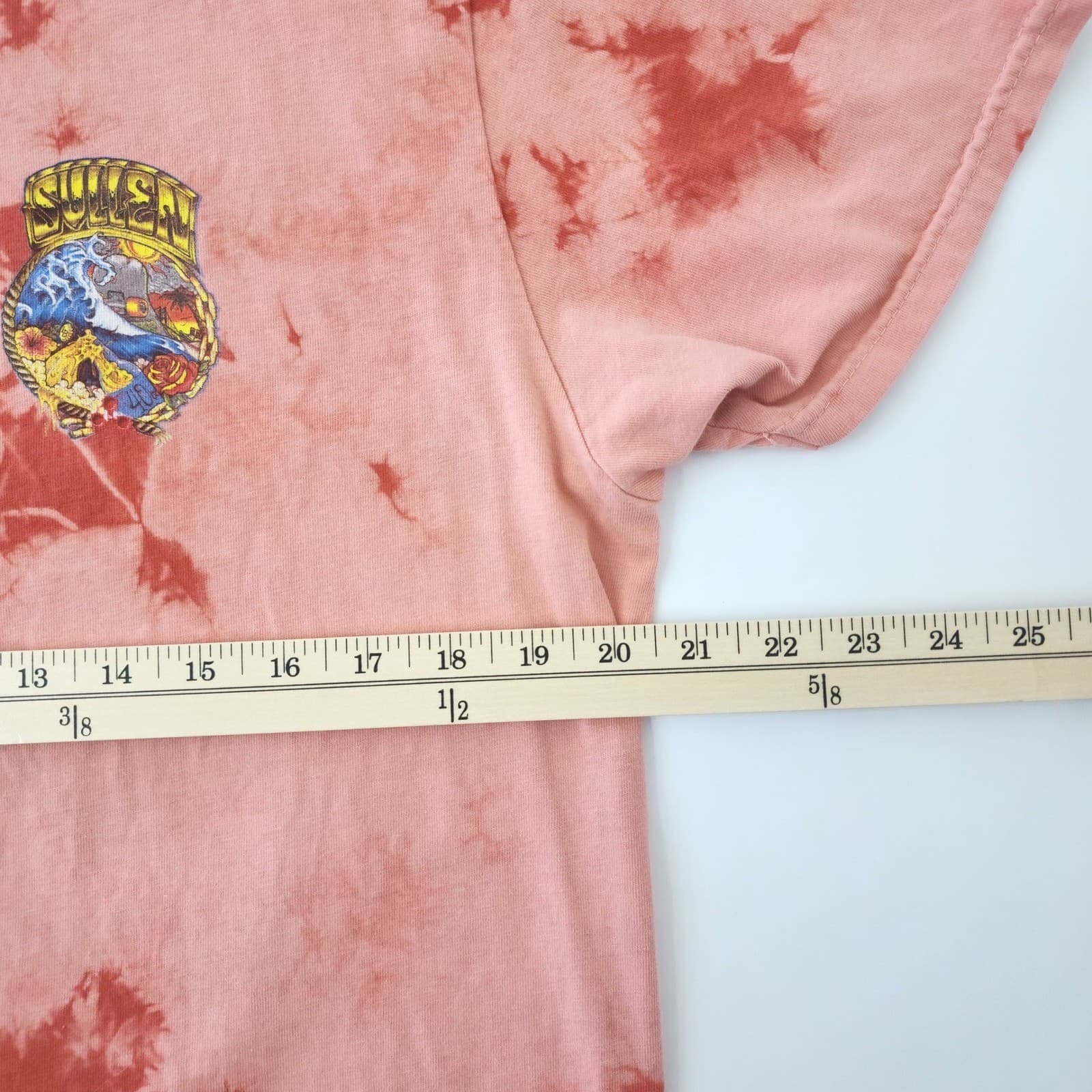 Sullen Art Collective Sublime Tie Dye T-Shirt Men's Large Buckle Exclusive Coral - Thumbnail 6