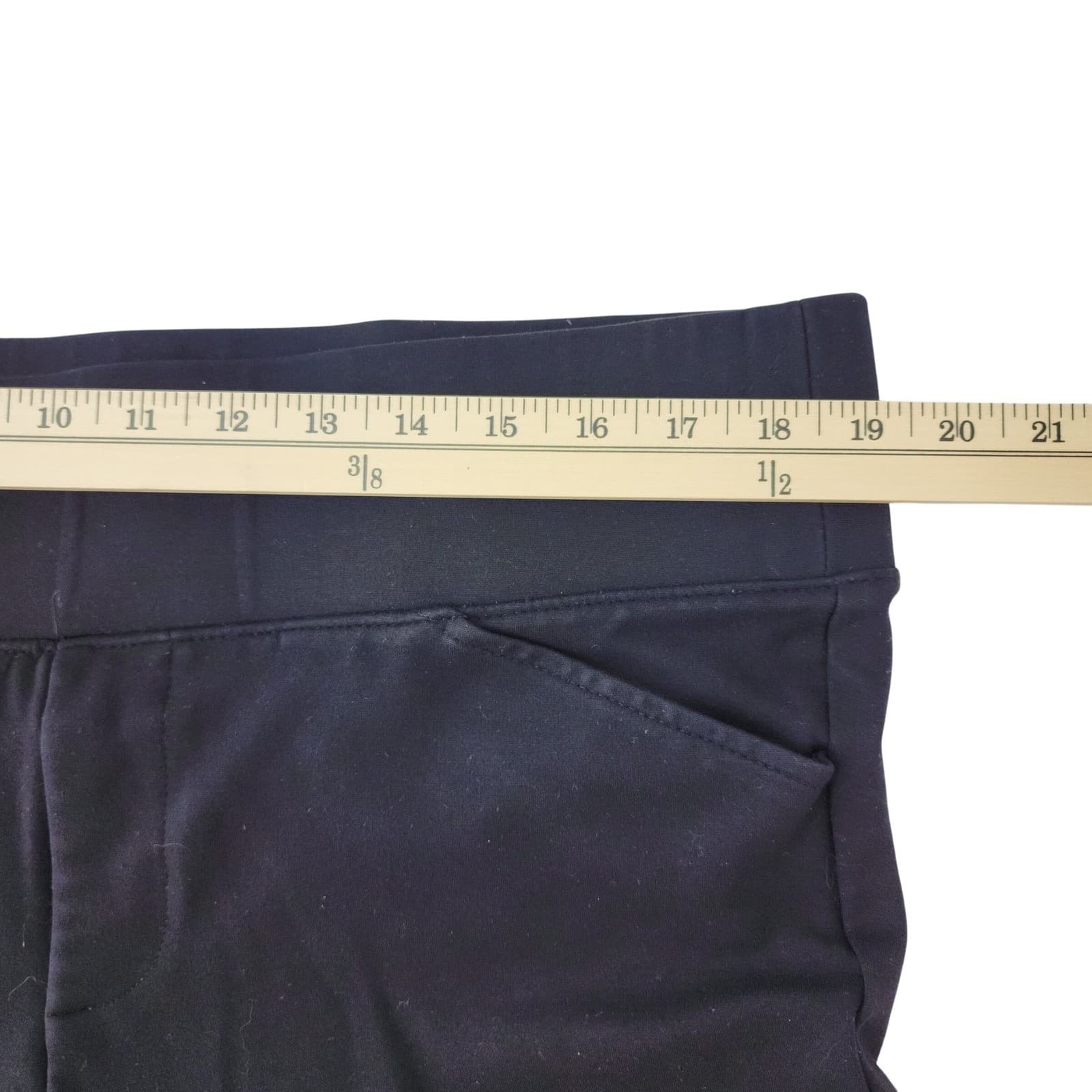 Torrid Pixie Black Pull On Tapered Leg Ponte Pants Plus Size 2R 2X Regular - Thumbnail 4