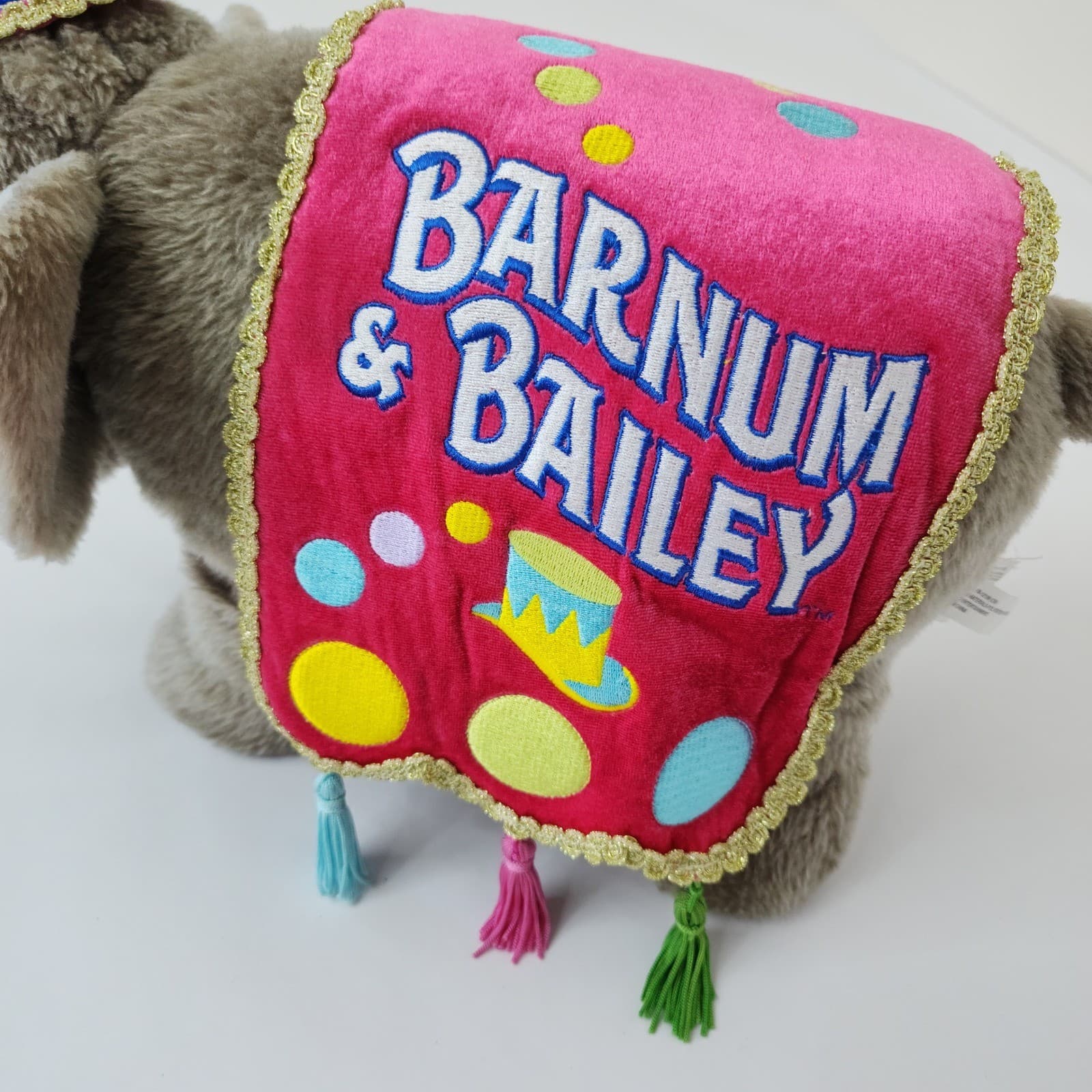 Ringling Bros Barnum & Bailey 138th Circus Elephant Plush Greatest Show on Earth - Thumbnail 3