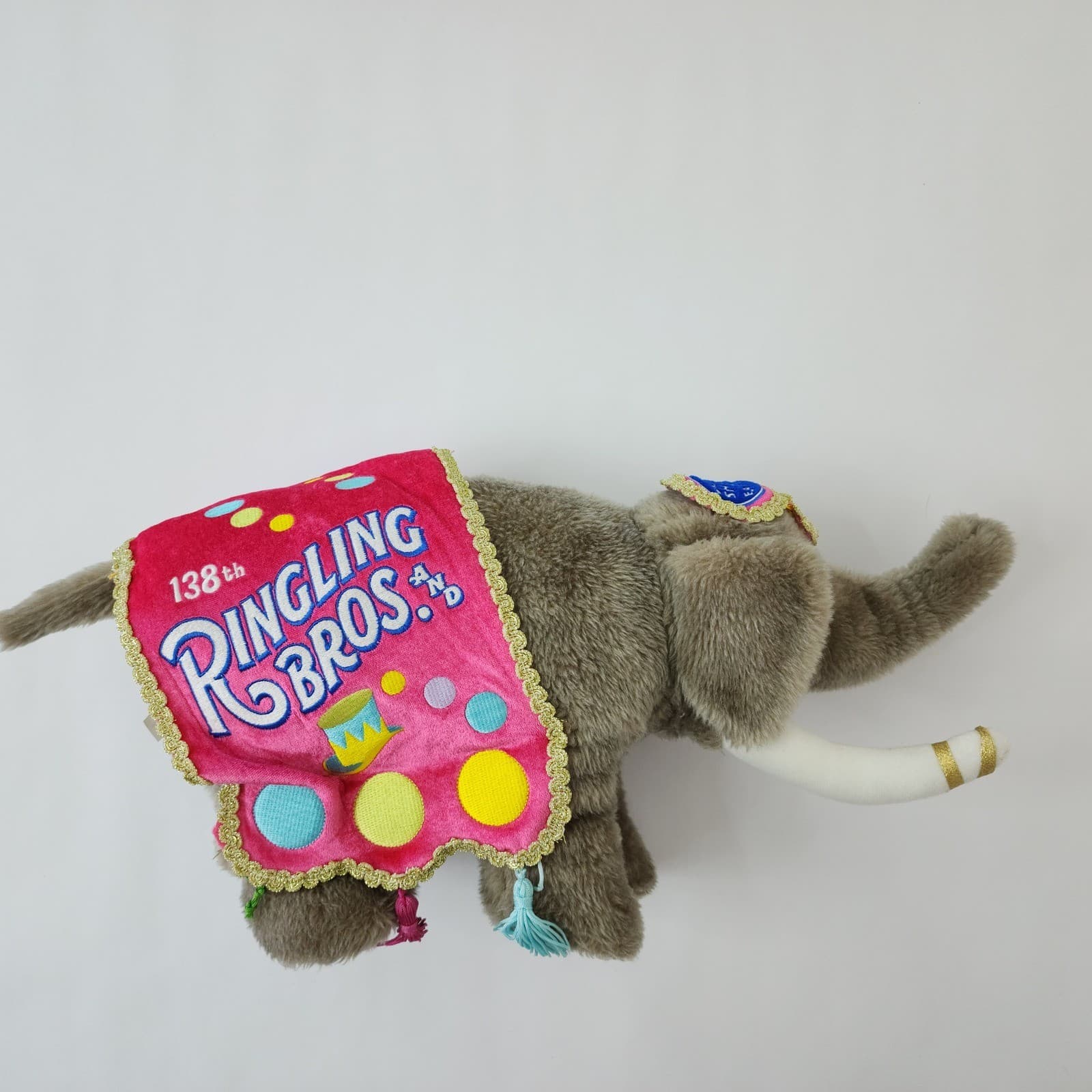 Ringling Bros Barnum & Bailey 138th Circus Elephant Plush Greatest Show on Earth - Thumbnail 2