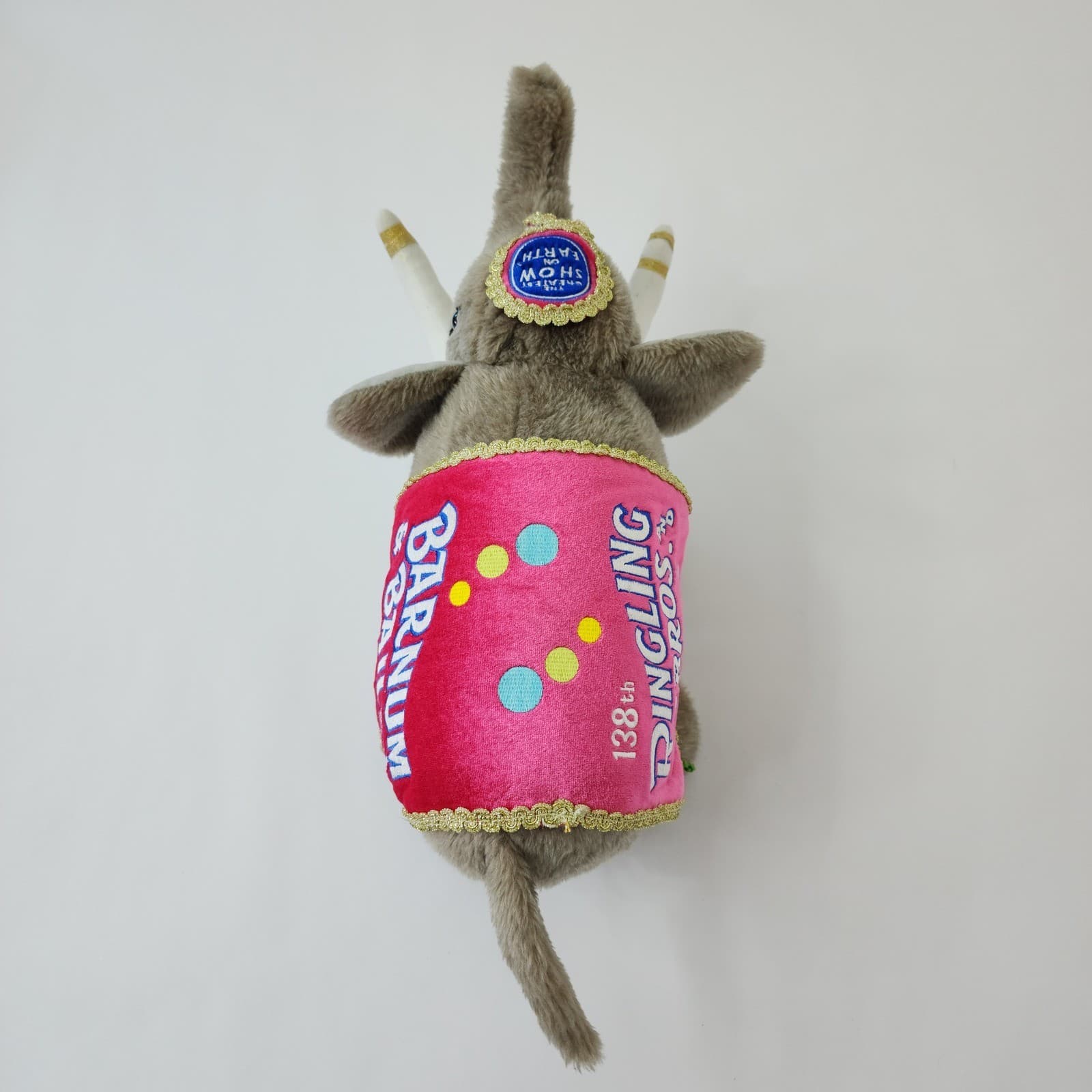 Ringling Bros Barnum & Bailey 138th Circus Elephant Plush Greatest Show on Earth - Thumbnail 4