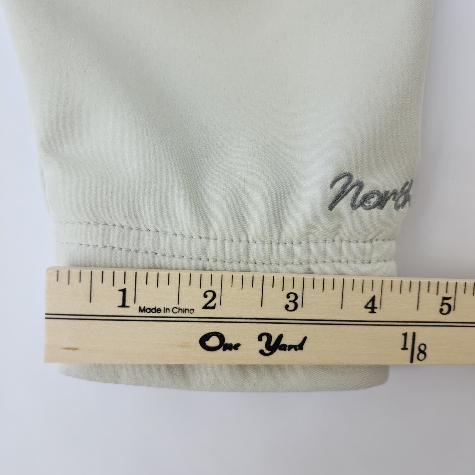 Northern Vibe Whistler Canada Mens XL Softshell Jacket Cream Fleece Lined Zip - Thumbnail 8