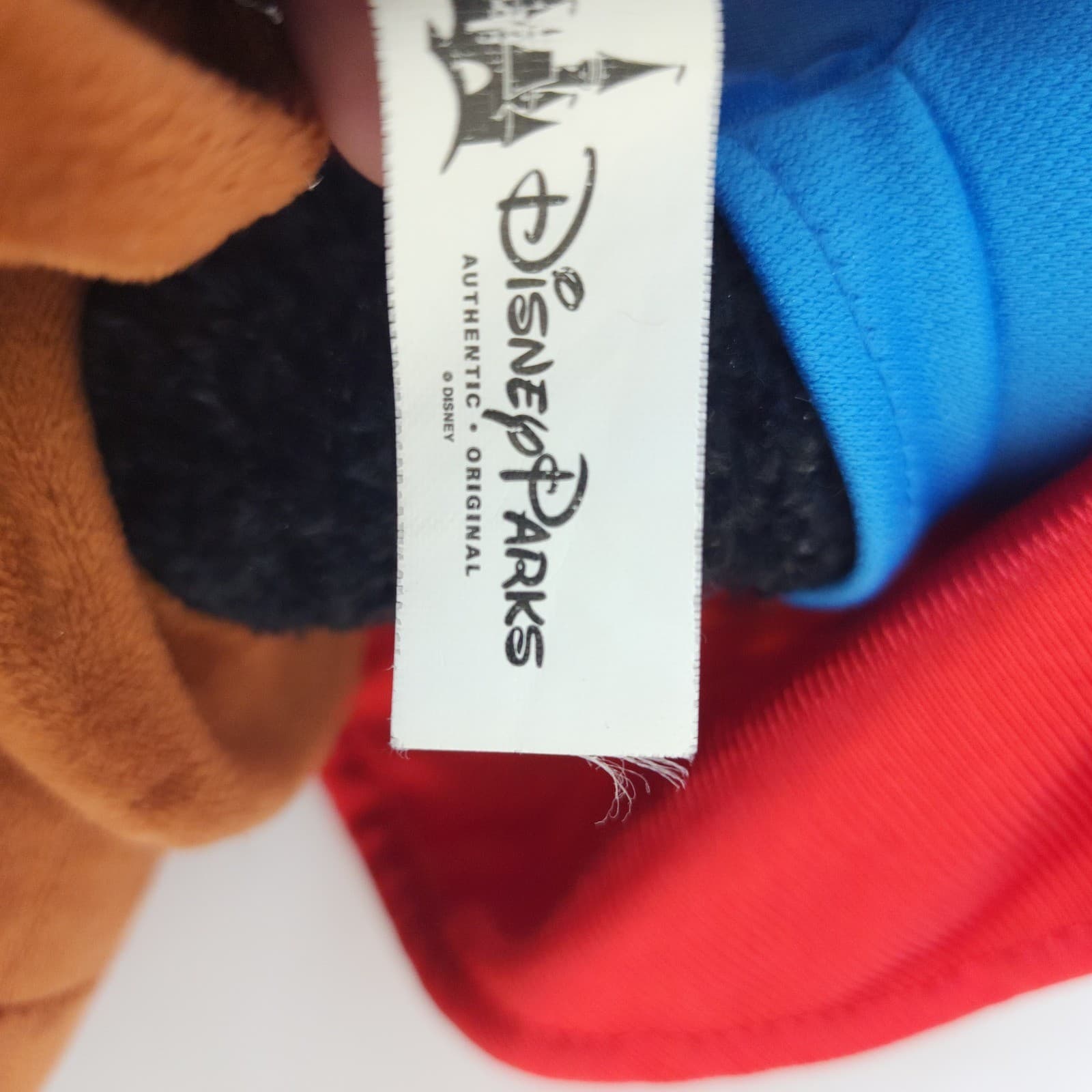 Disney Parks Sorcerer Mickey Mouse Plush Fantasia Wizard Red Robe 22 Inch Large - Thumbnail 5