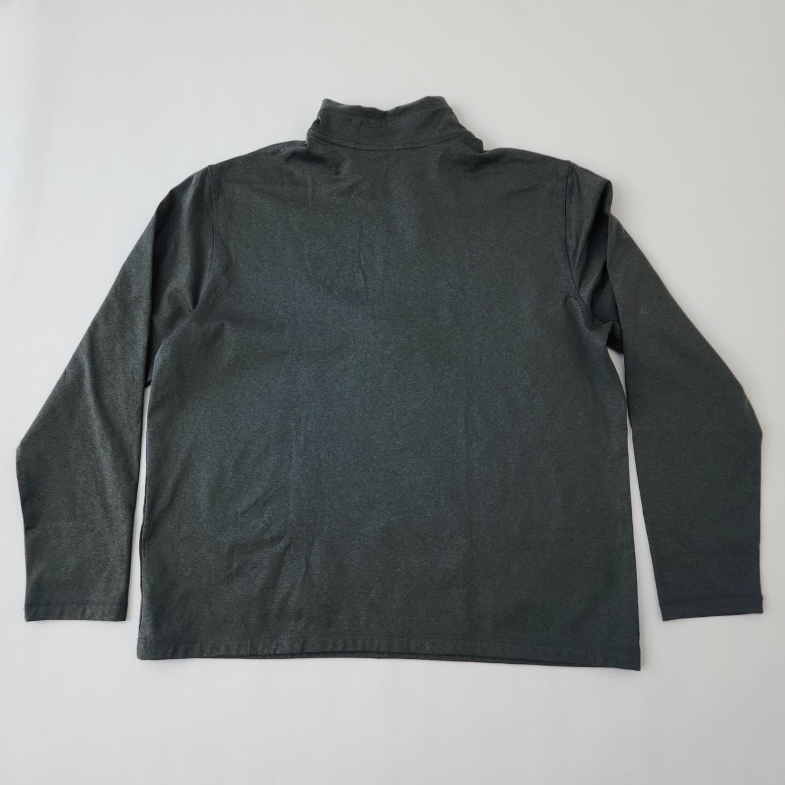 32 Degrees Heat Mens XL Quarter Zip Pullover Heather Gray Thermal Base Layer NEW - Thumbnail 10