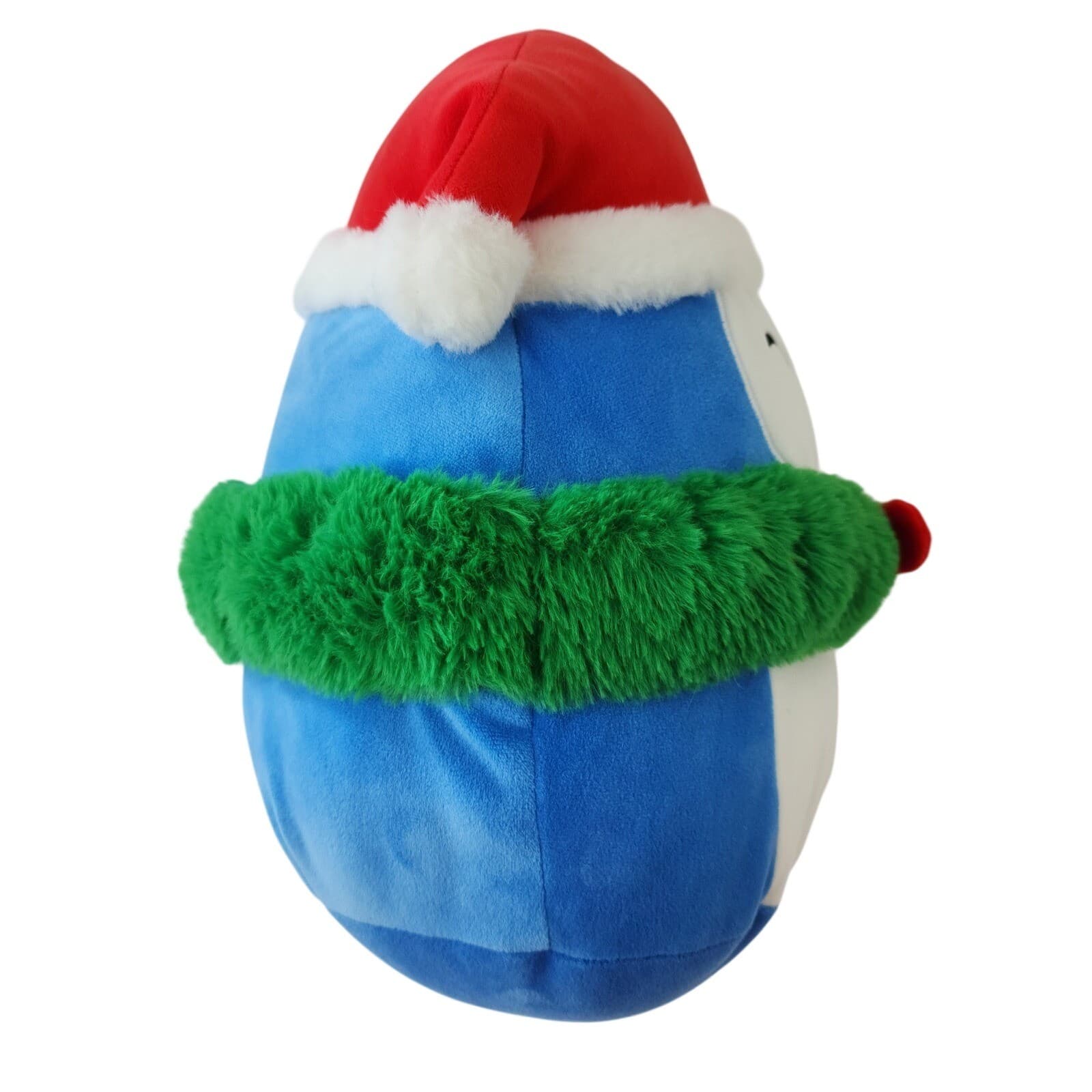 Squishmallows Puff the Penguin 12 Inch Christmas Holiday Plush with Wreath Hat - Thumbnail 2