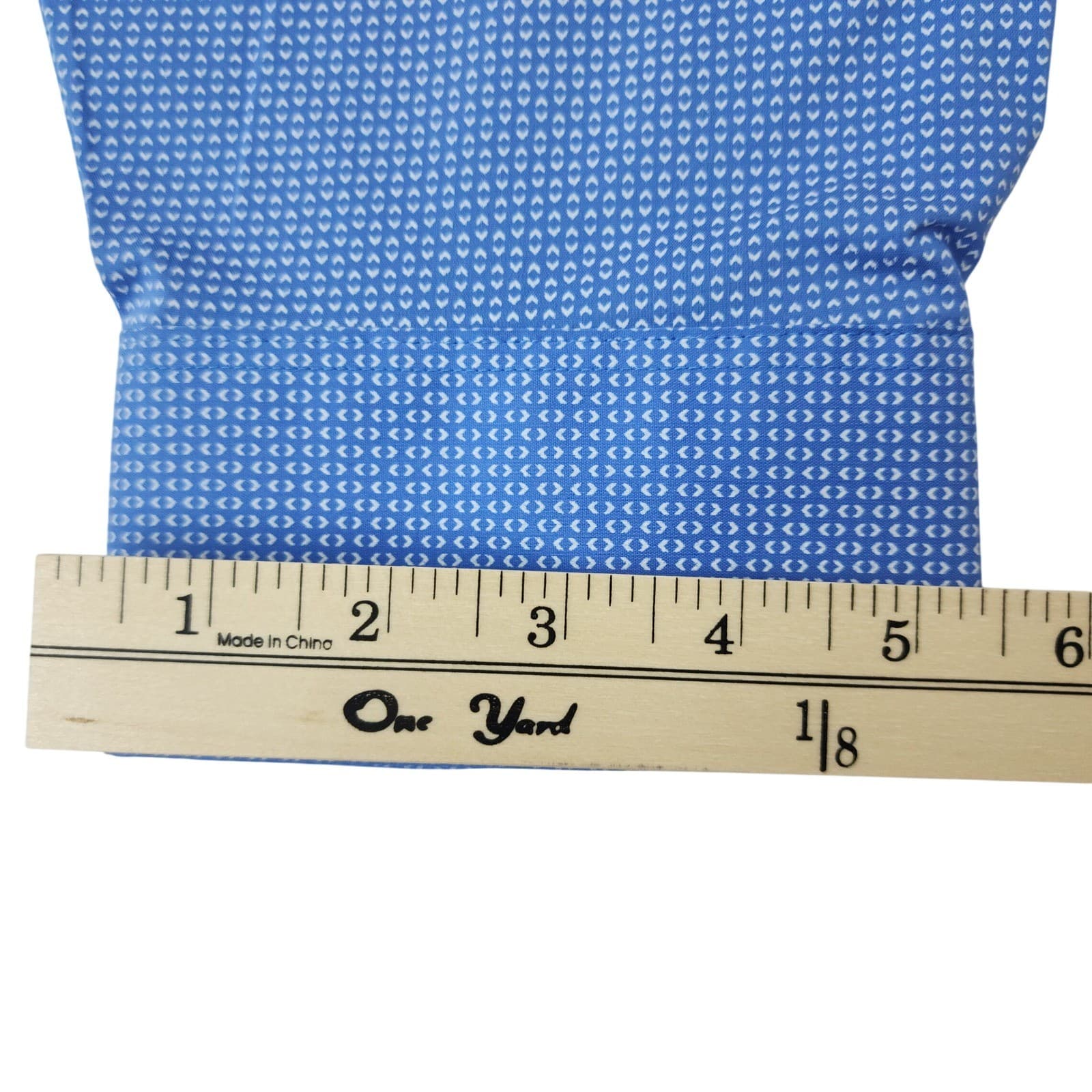 Van Heusen Flex Dress Shirt Men's 4XL 20 35/36 Blue Stretch Tall Fit NWT - Thumbnail 8