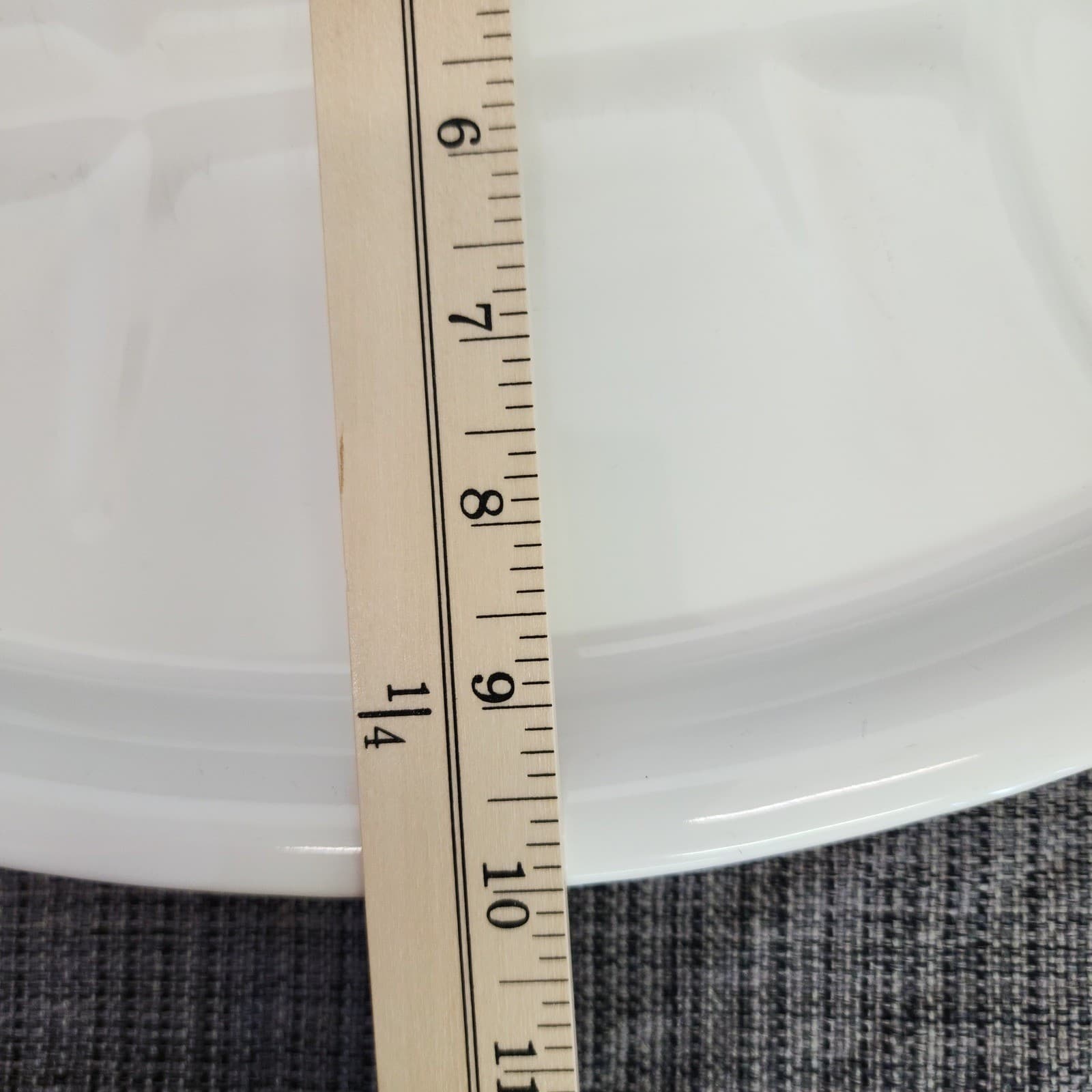Vintage Corning Ware Blue Cornflower P-19 Meat Platter 16 Inch Oval Tree Well - Thumbnail 7