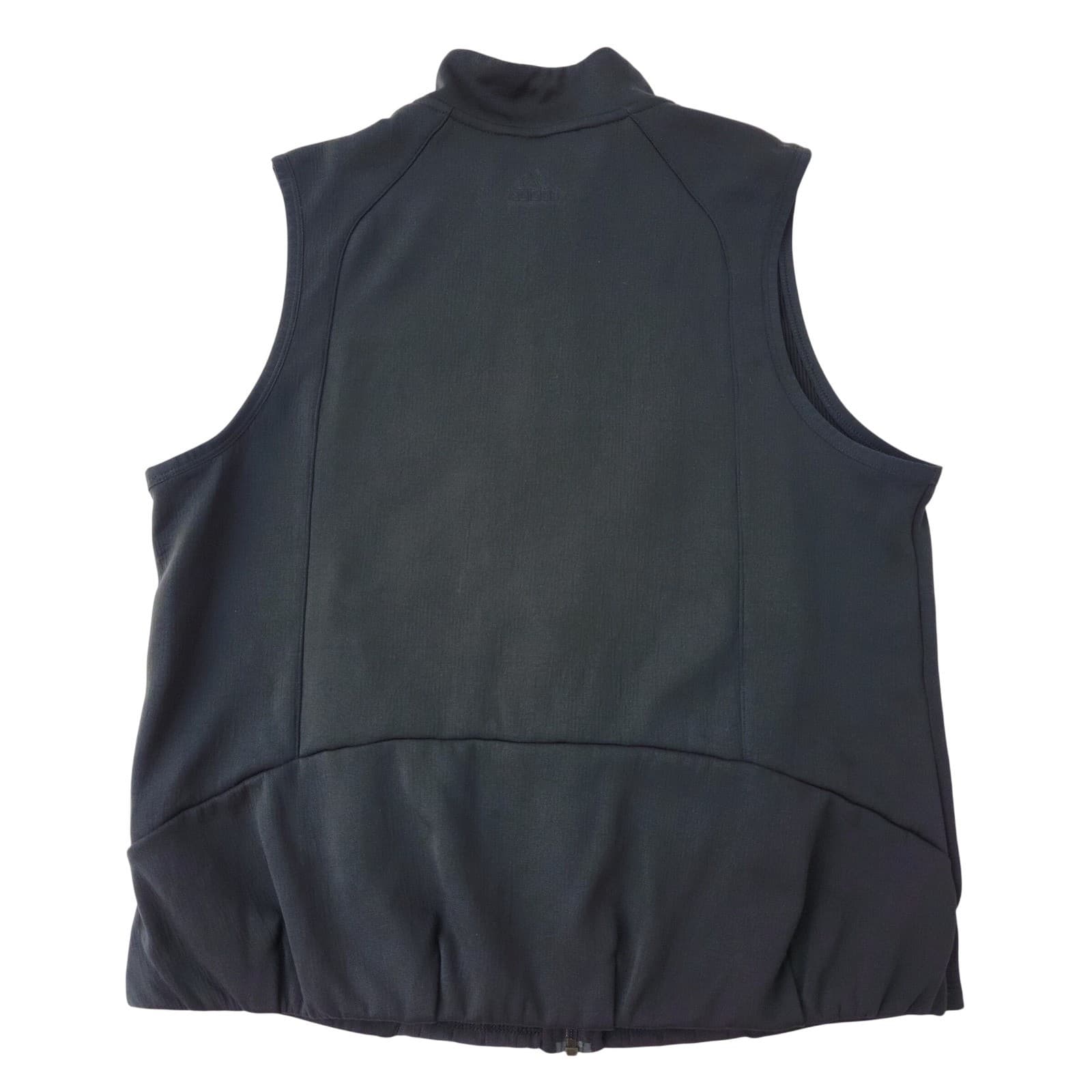 Adidas Climawarm Golf Vest Womens XL Black Quilted Hybrid Full Zip Sleeveless - Thumbnail 6