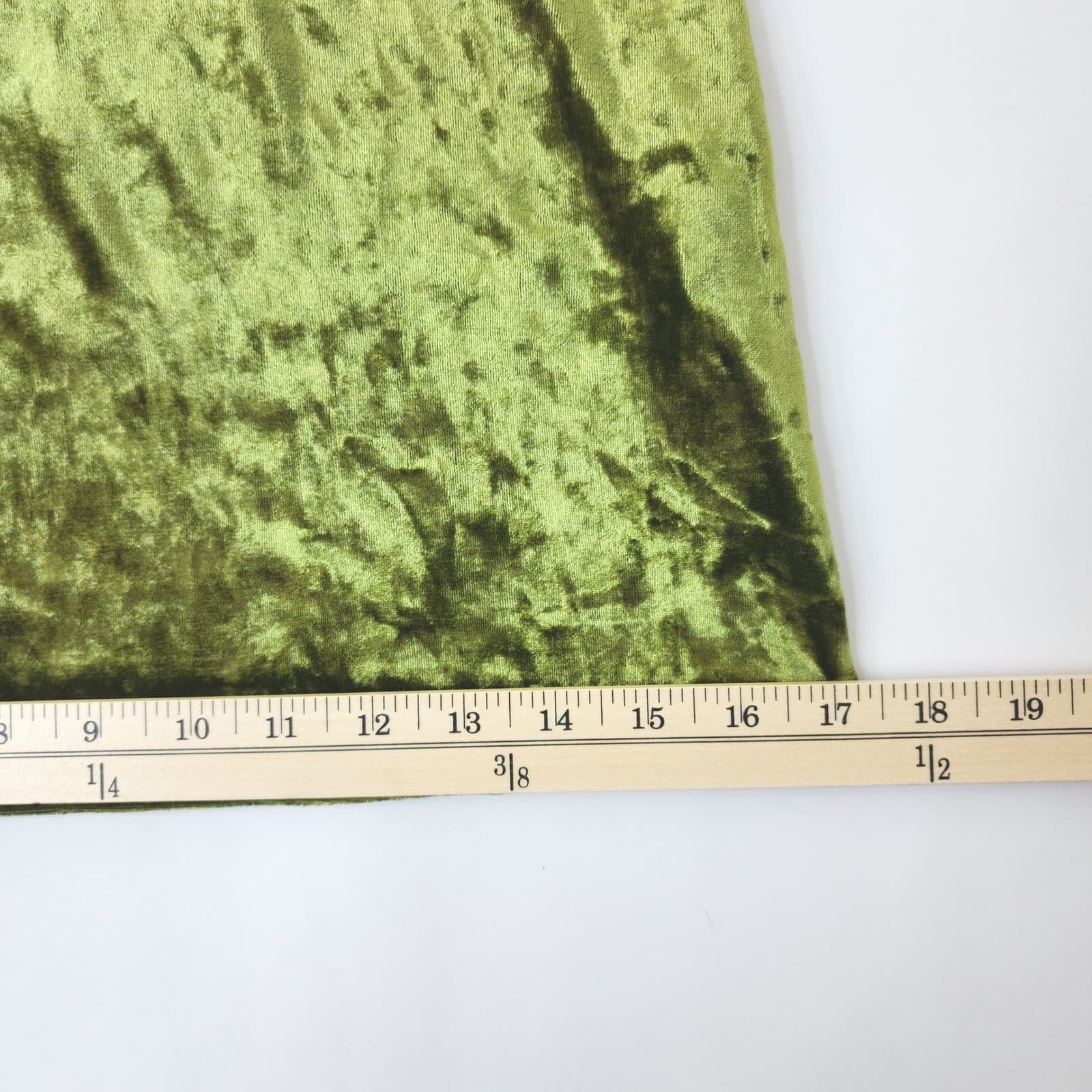 Forever 21 Olive Green Crushed Velvet Mini Slip Dress XS Adjustable Straps - Thumbnail 6
