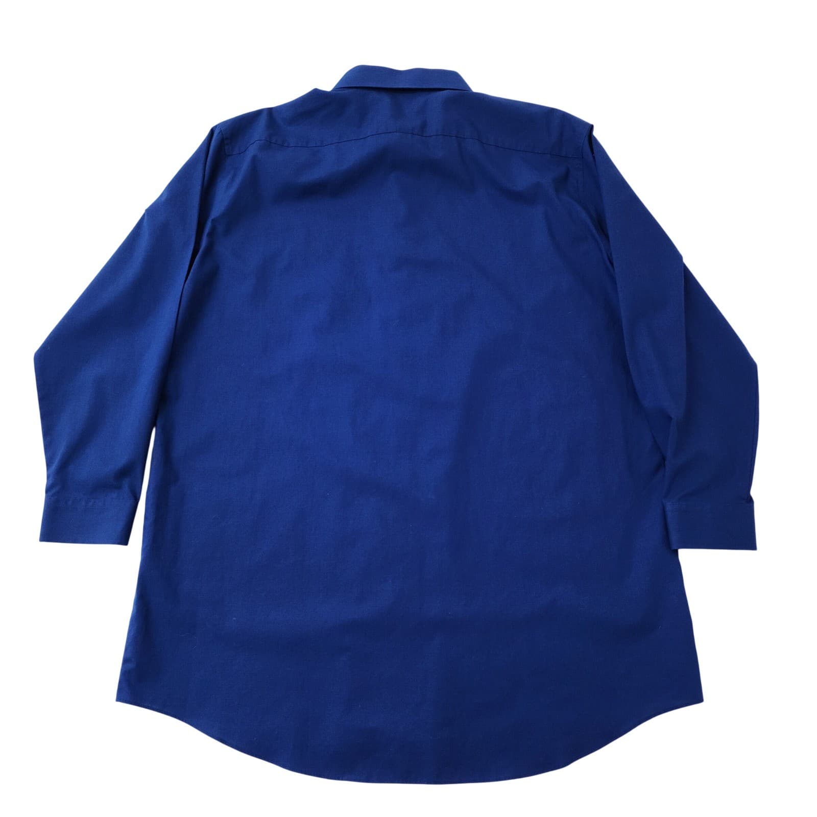 J.Ferrar Slim Fit Dress Shirt Mens XL 17-17.5 32-33 Blue Long Sleeve Button Down - Thumbnail 12