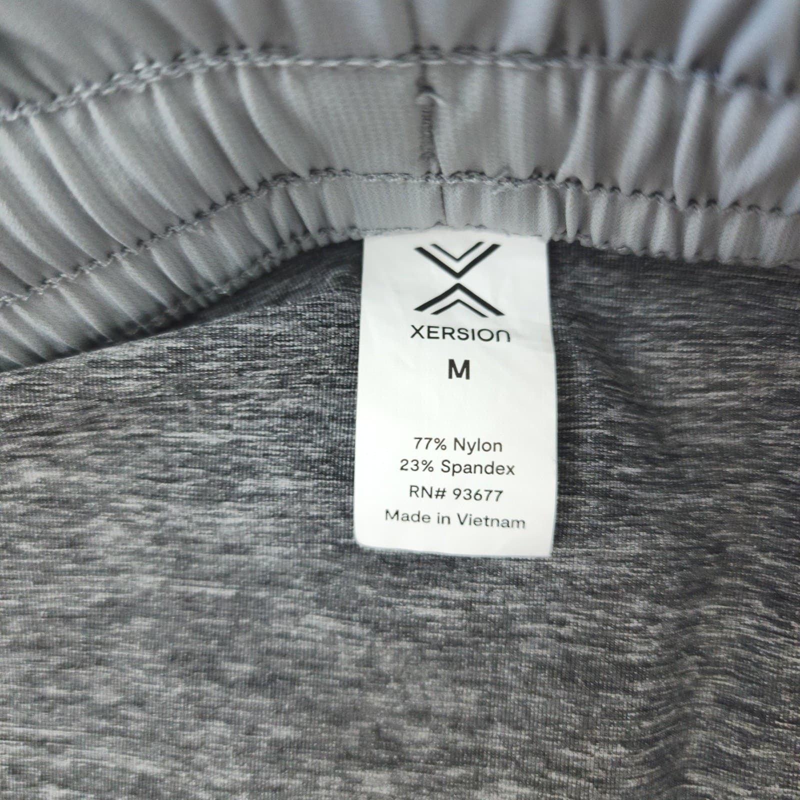Xersion Mens Train Knit Shorts Monument Gray Size M Elastic Waist NWT - Thumbnail 5