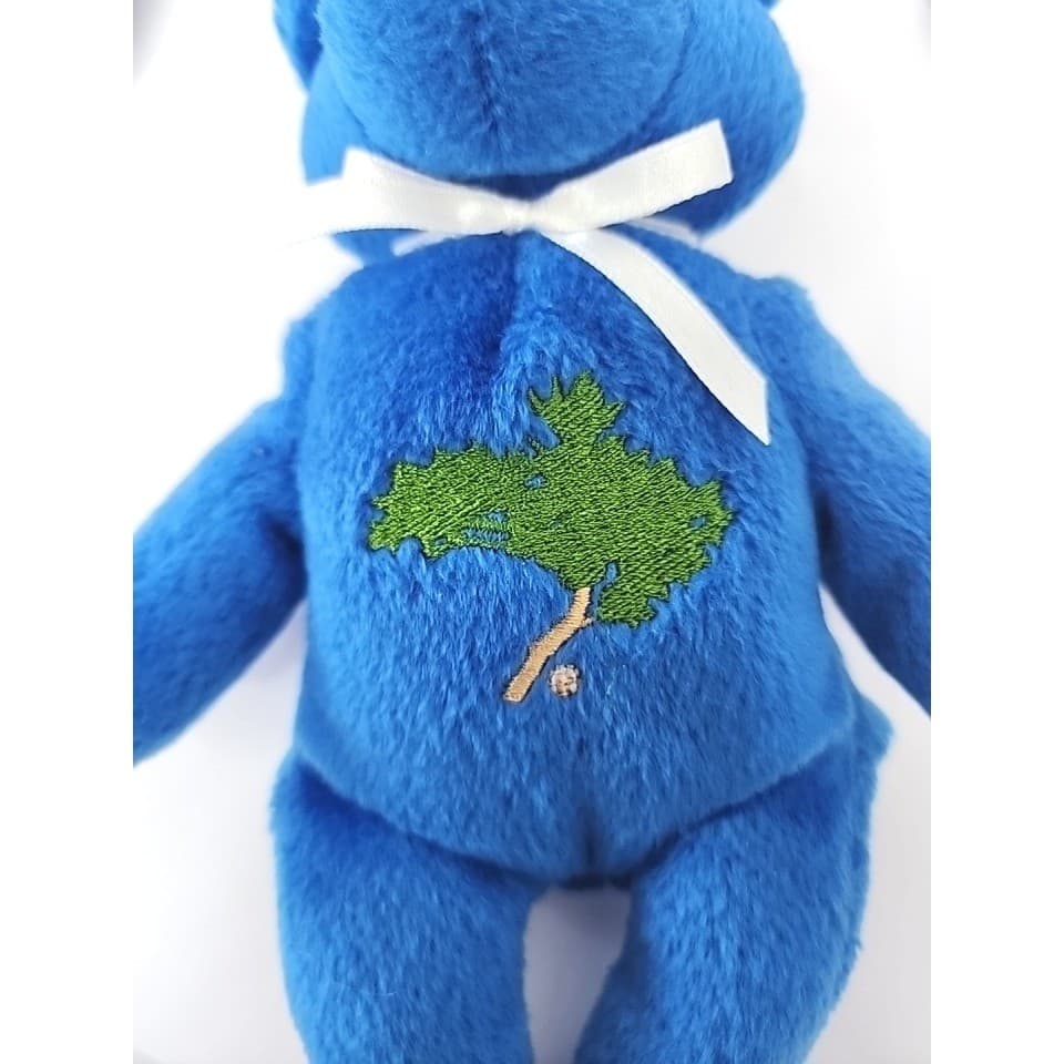 Oklahoma City national Memorial Blue 9" Teddy Bear Survivor Tree - Thumbnail 2