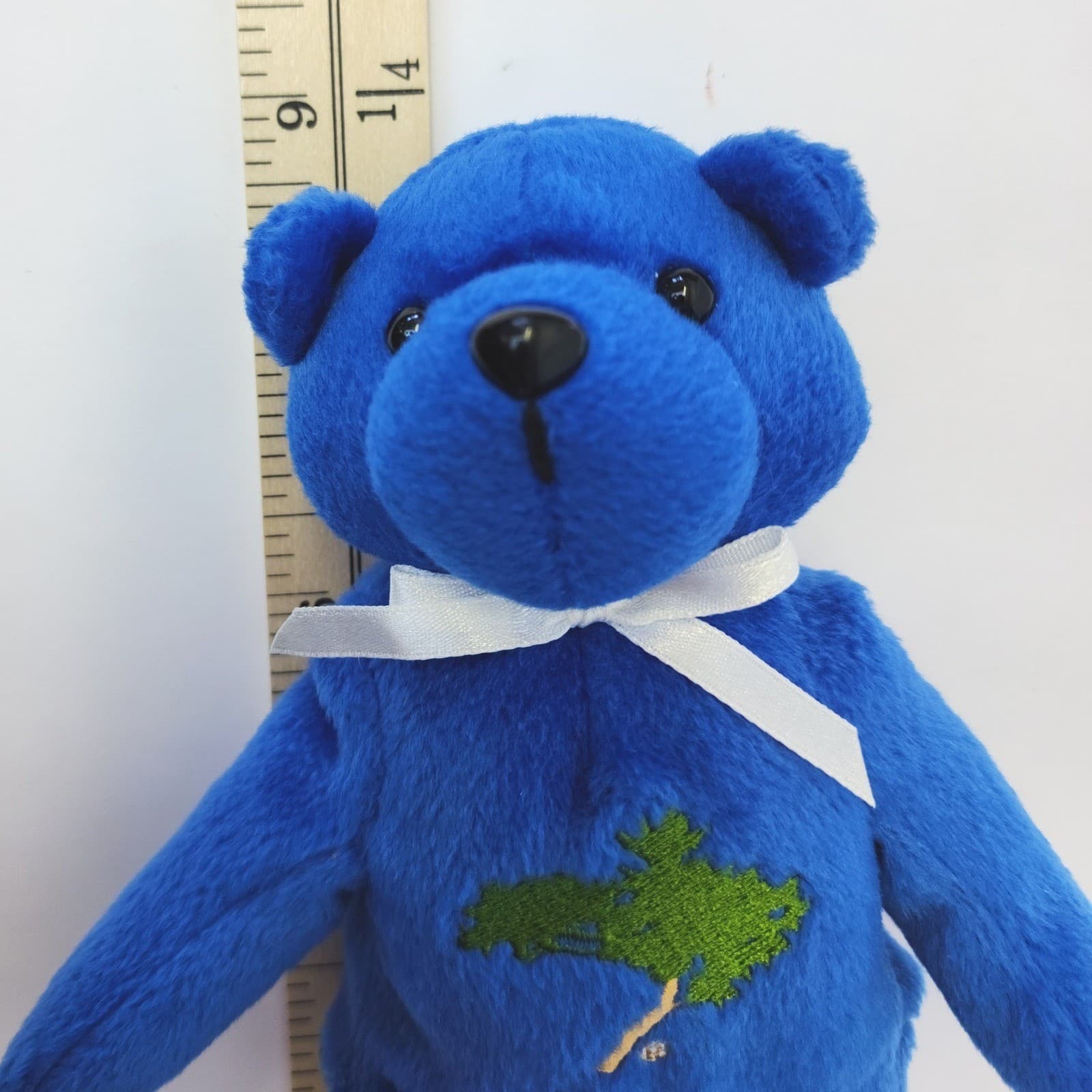 Oklahoma City national Memorial Blue 9" Teddy Bear Survivor Tree - Thumbnail 7