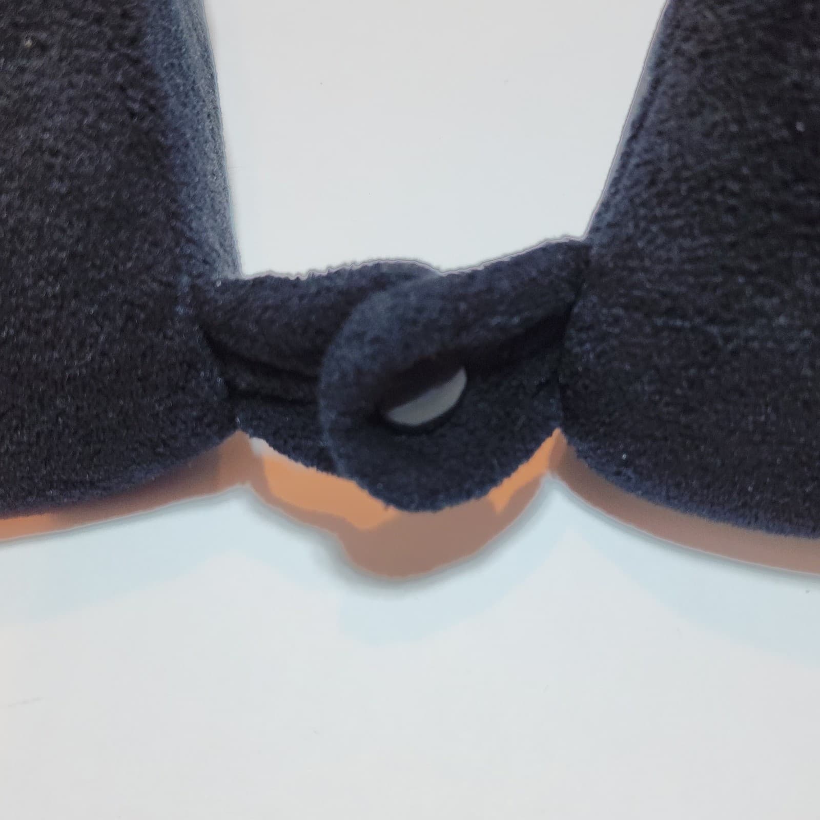 Springs Global Memory Foam Travel Neck Pillow Navy Blue Grey Mesh RN 117835 - Thumbnail 6