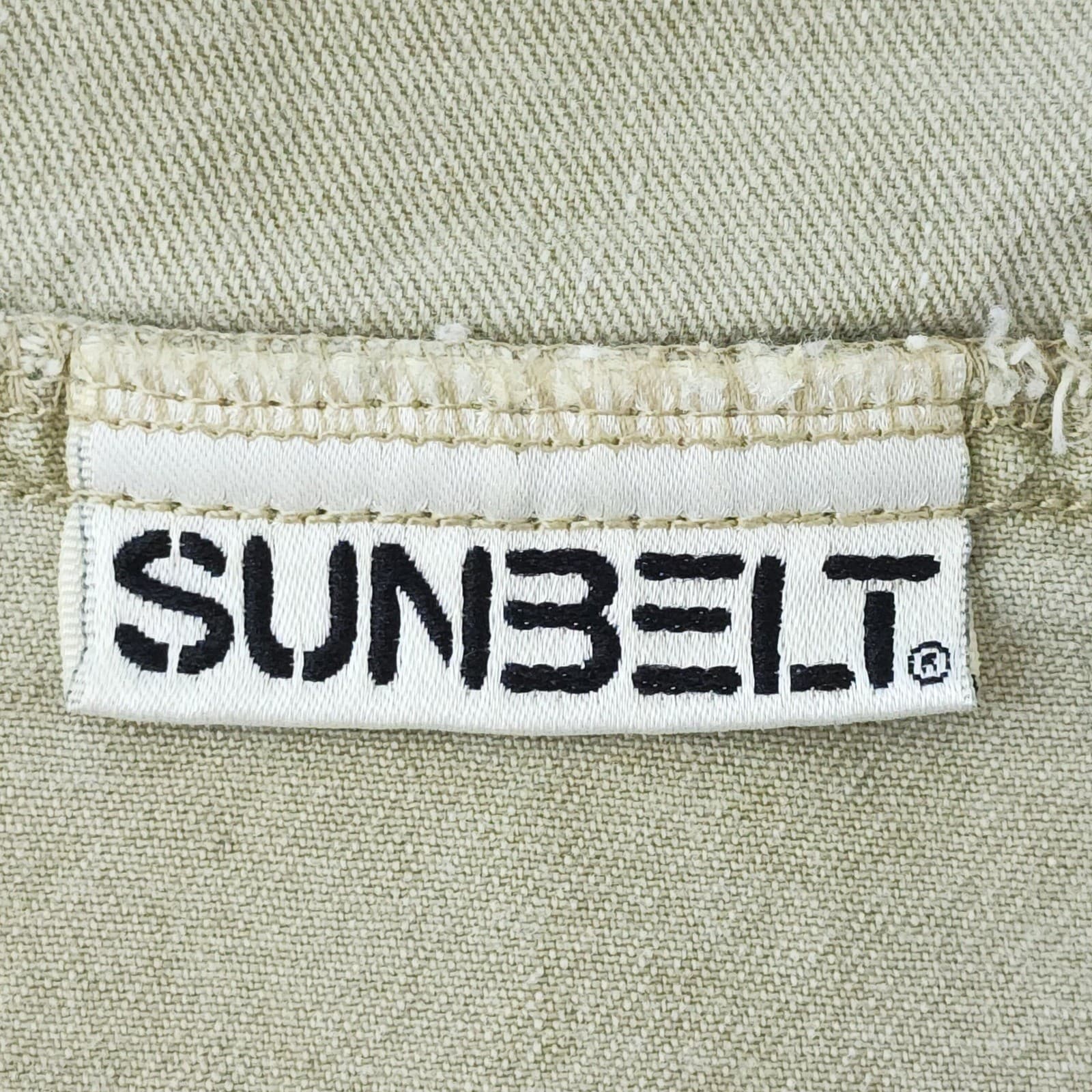 Vintage Sunbelt Southwest Cactus Embroidered Button Up Shirt Mens Medium Green - Thumbnail 5