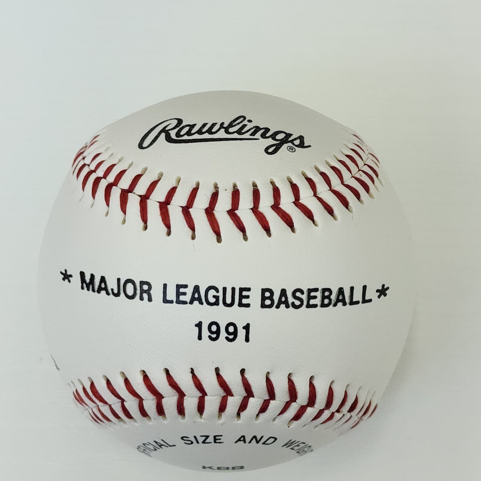 Rawlings 1991 Major League Baseball Tony the Tiger Kellogg's Official Size KBB - Thumbnail 3