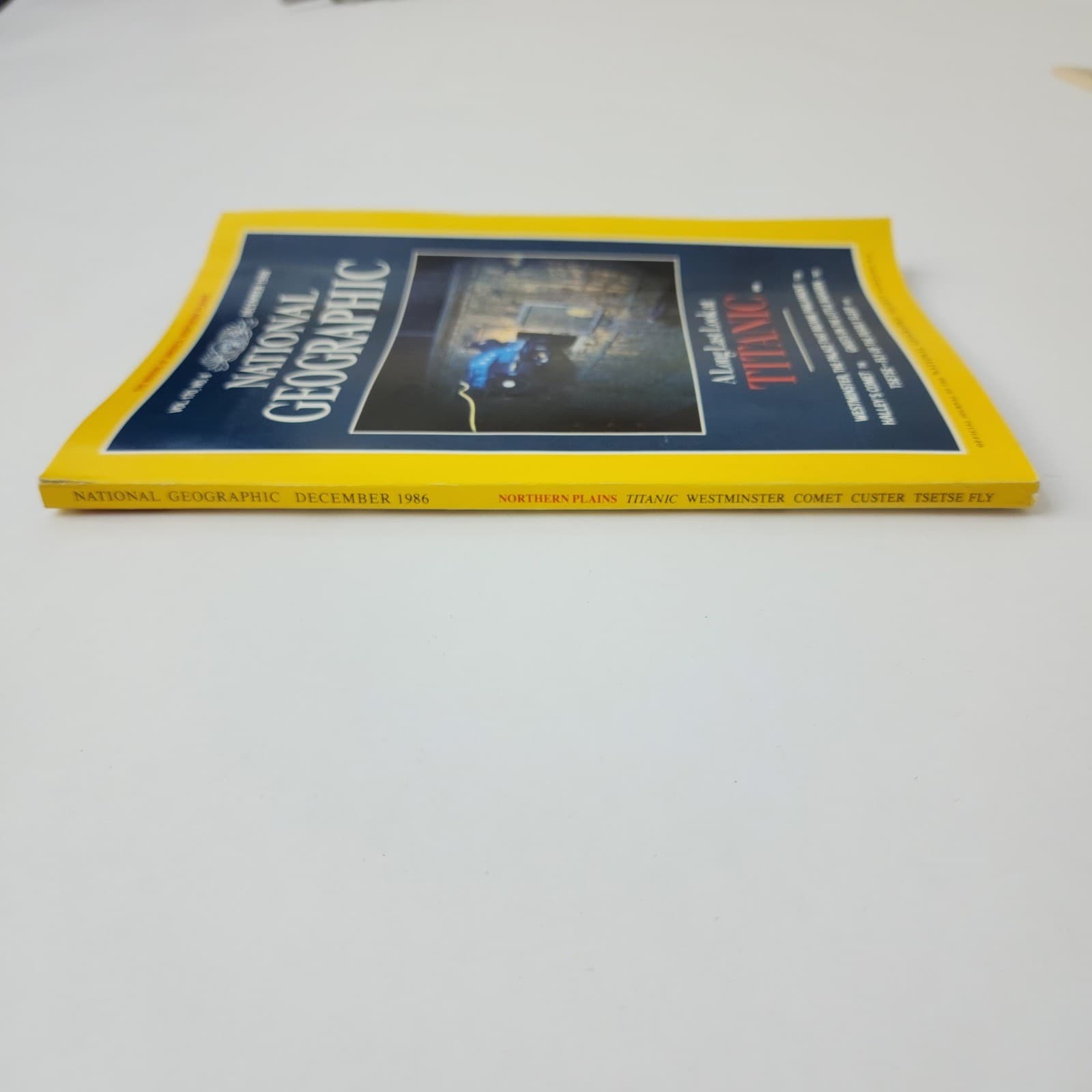 National Geographic December 1986 Titanic Titanic Vol 170 No 6 Vintage Magazine - Thumbnail 3