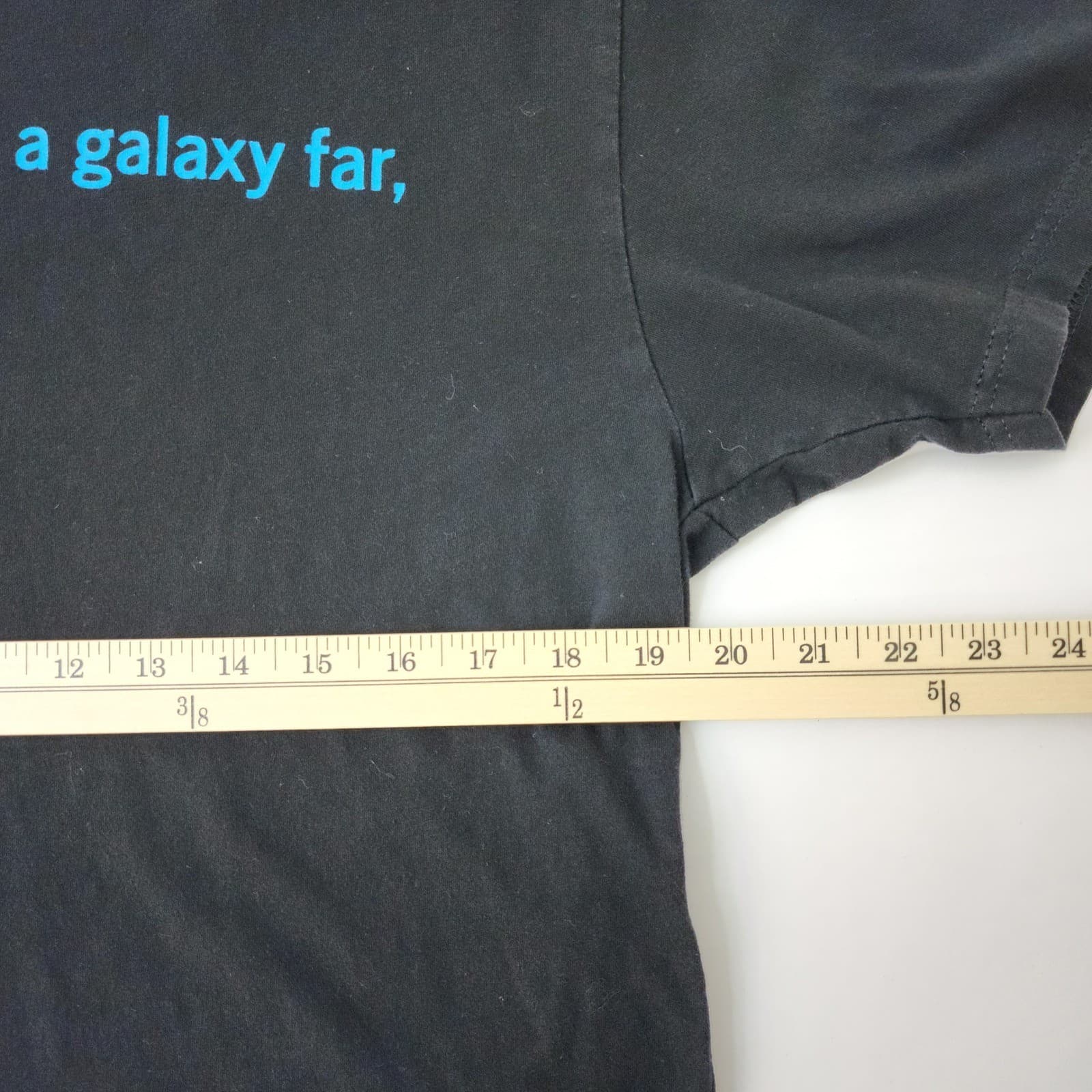 Star Wars Mad Engine Mens Large Black T-Shirt Movie Logo Saga Graphic Tee LG - Thumbnail 5