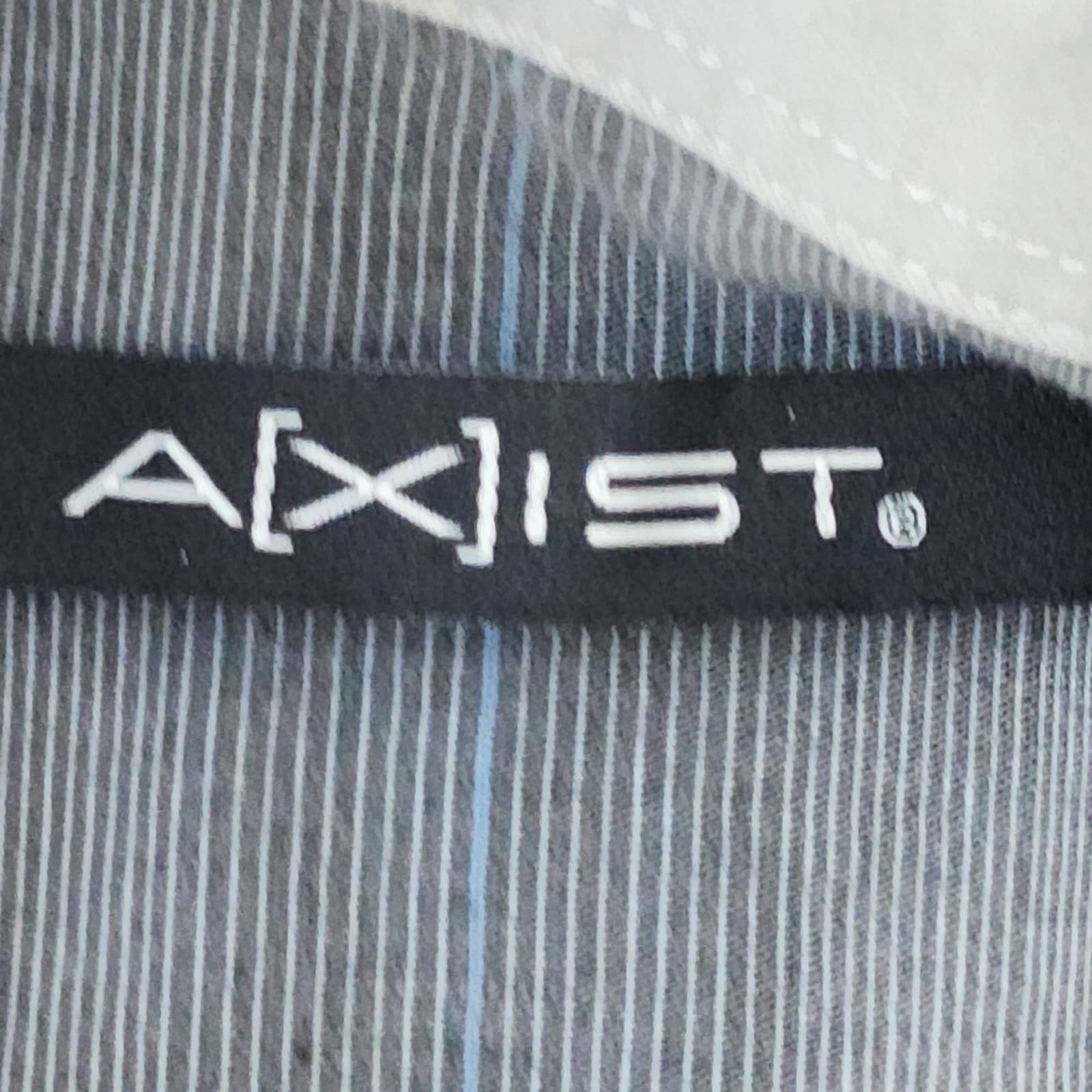 Lot of 2 George & AXIST Mens XL Short Sleeve Button Shirts Plaid Stripe Grey - Thumbnail 10