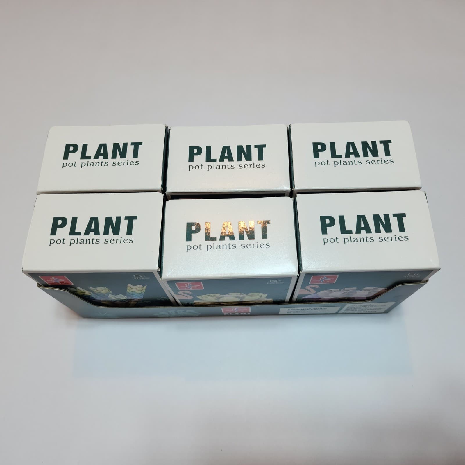Liangxing LX.A524 Plant Pot Plants Series Building Blocks Succulent Set 6 Pack - Thumbnail 2
