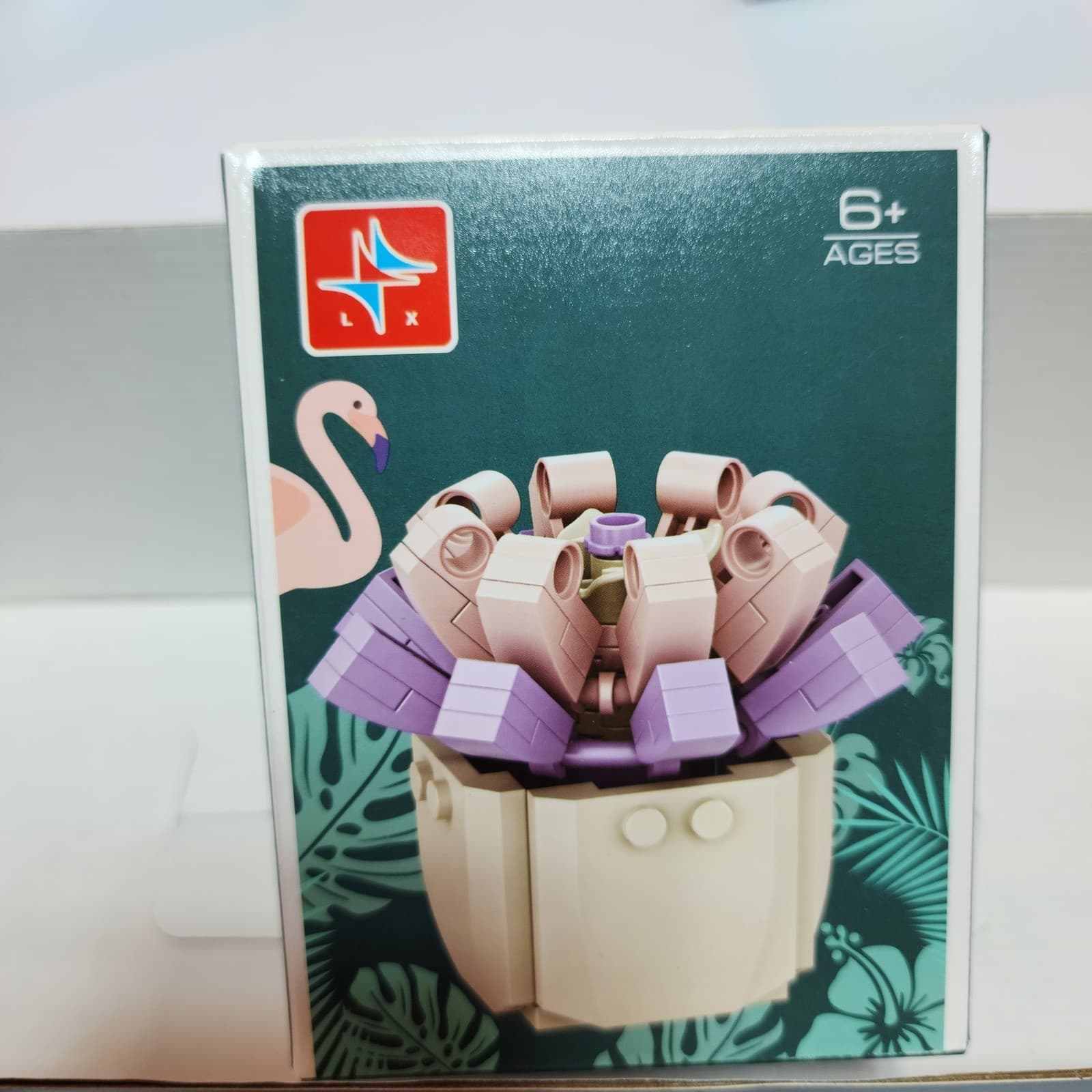 Liangxing LX.A524 Plant Pot Plants Series Building Blocks Succulent Set 6 Pack - Thumbnail 10