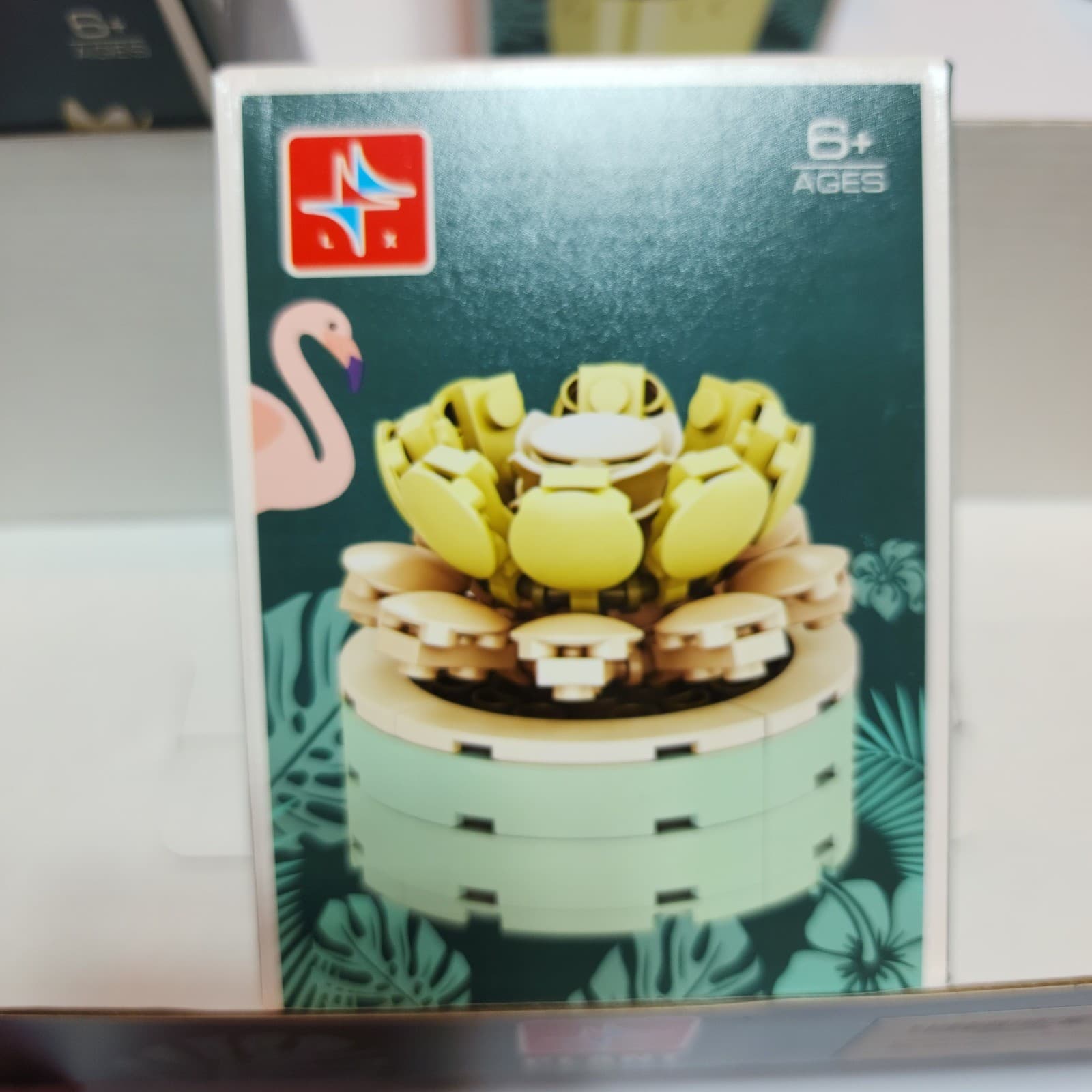 Liangxing LX.A524 Plant Pot Plants Series Building Blocks Succulent Set 6 Pack - Thumbnail 5