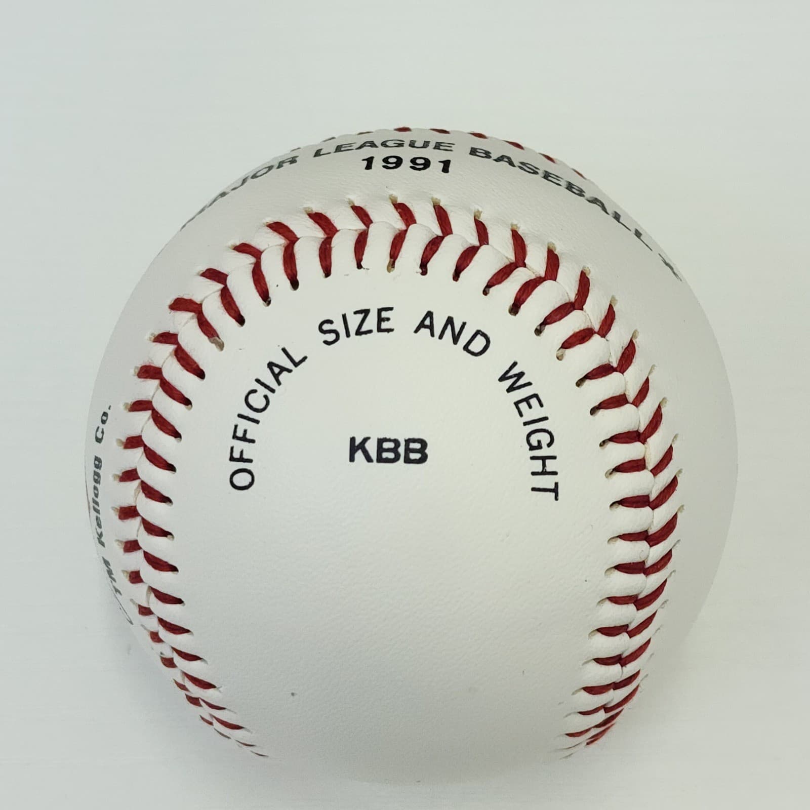 Rawlings 1991 Major League Baseball Tony the Tiger Kellogg's Official Size KBB - Thumbnail 5