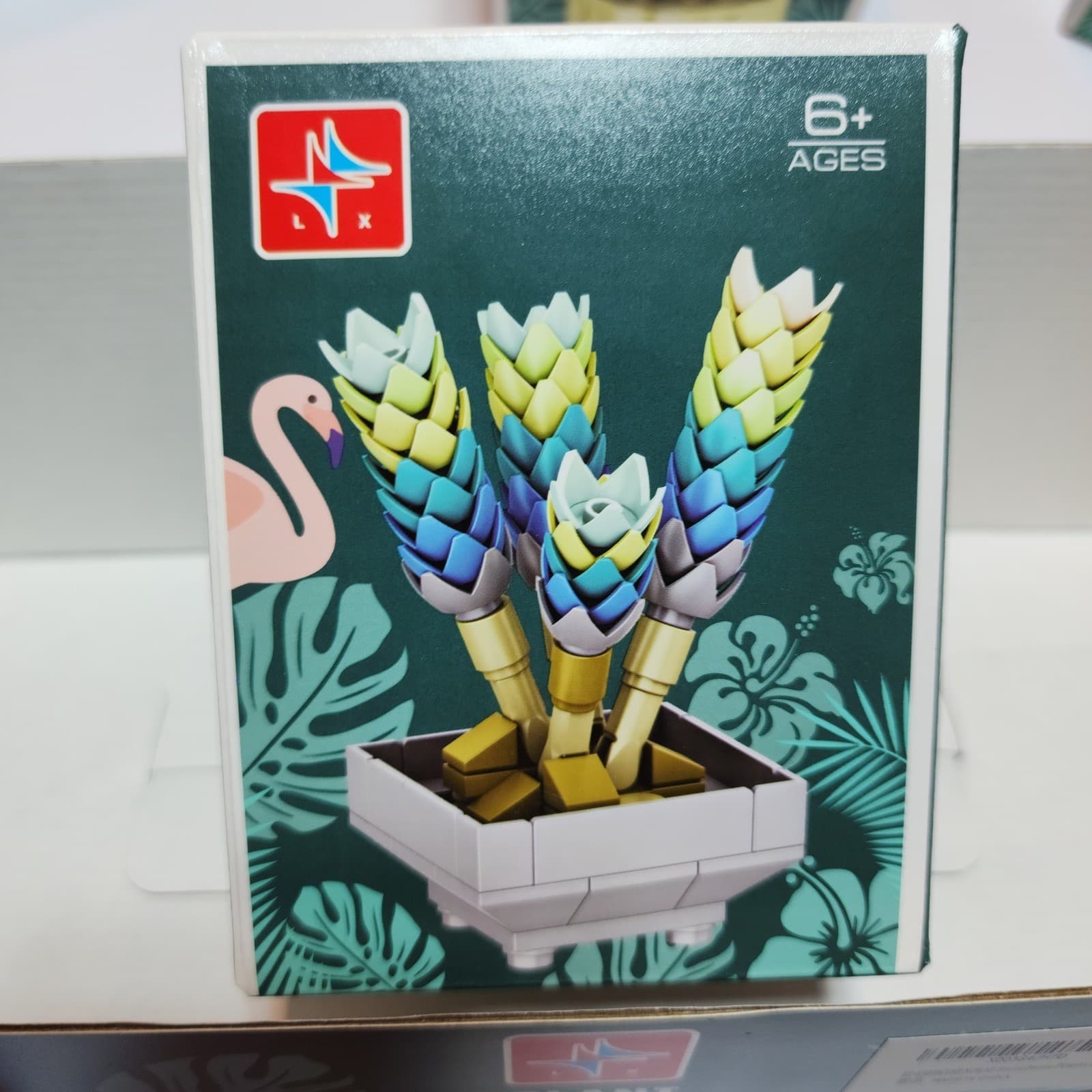 Liangxing LX.A524 Plant Pot Plants Series Building Blocks Succulent Set 6 Pack - Thumbnail 6