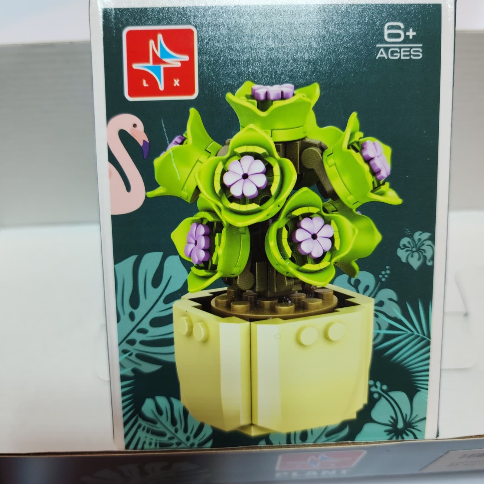 Liangxing LX.A524 Plant Pot Plants Series Building Blocks Succulent Set 6 Pack - Thumbnail 9