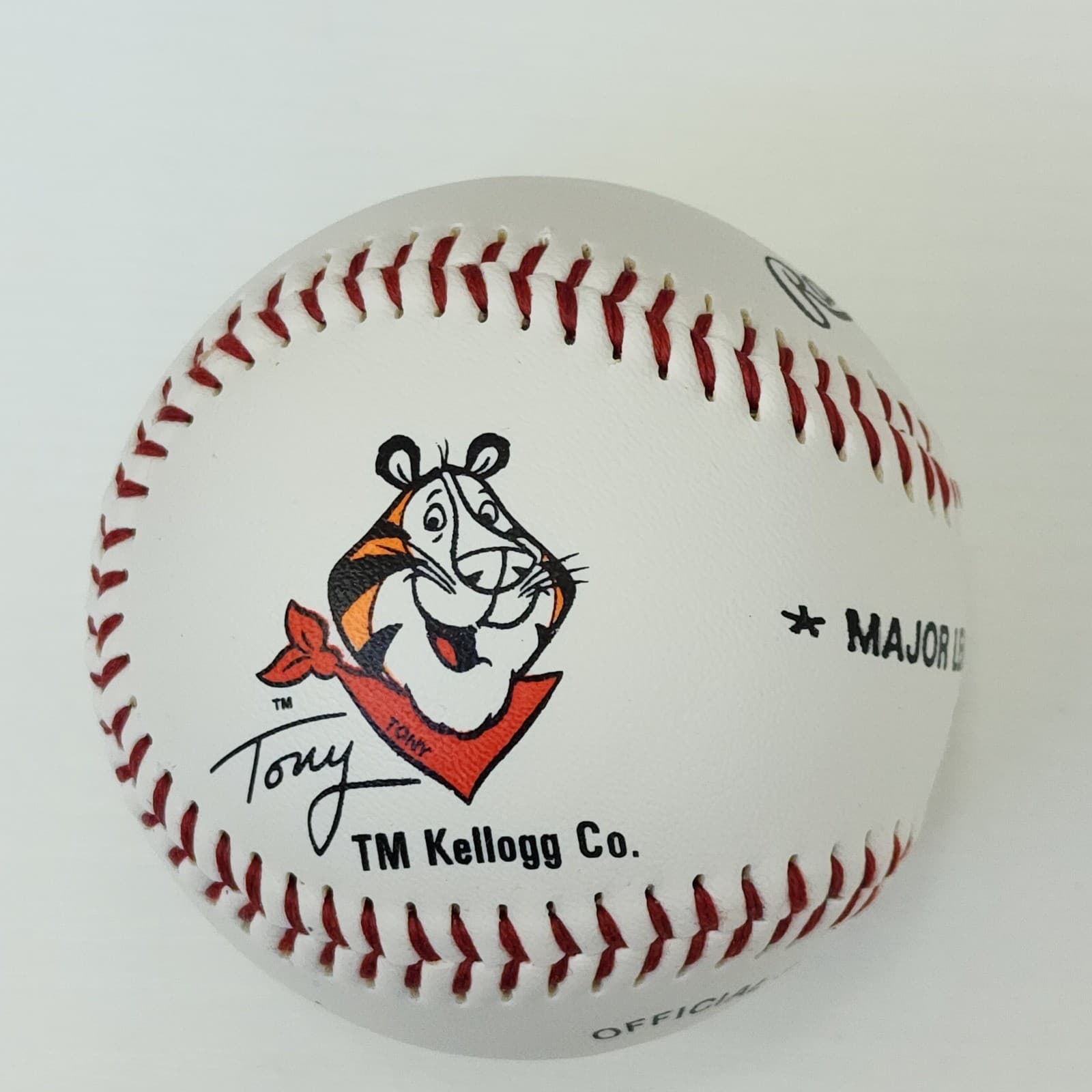 Rawlings 1991 Major League Baseball Tony the Tiger Kellogg's Official Size KBB - Thumbnail 2