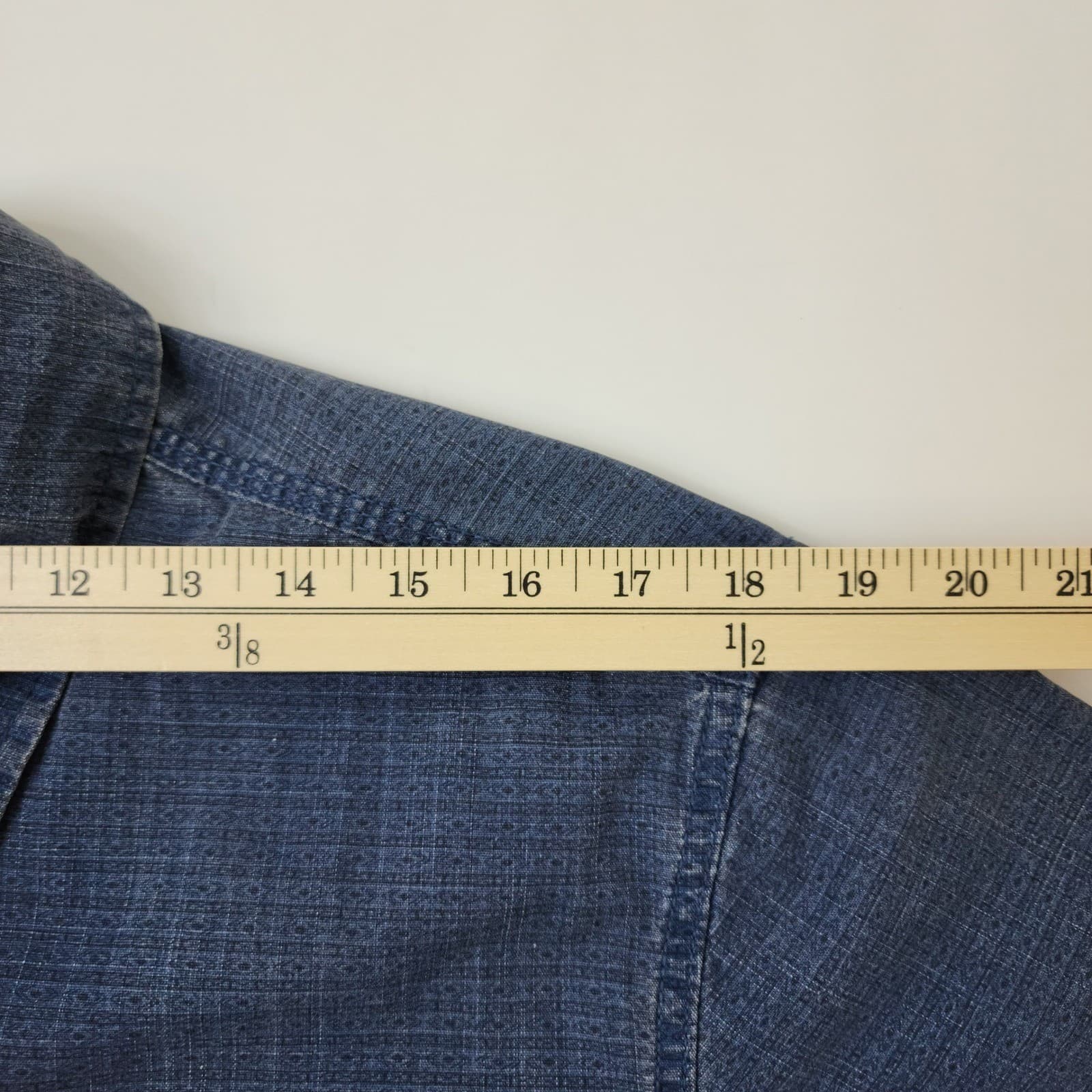 Northwest Territory Mens Blue Short Sleeve Button Down Shirt Large Pockets L - Thumbnail 6