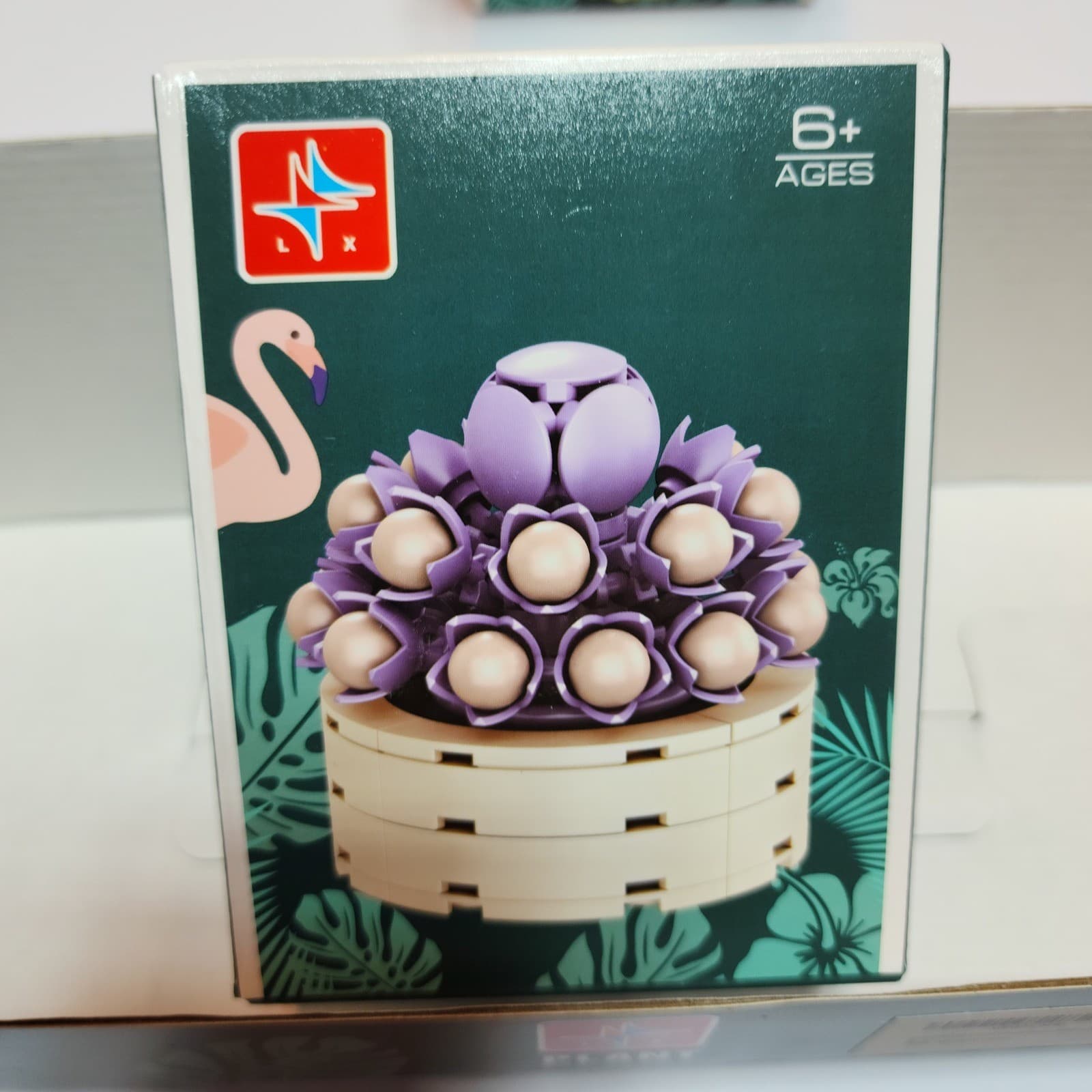 Liangxing LX.A524 Plant Pot Plants Series Building Blocks Succulent Set 6 Pack - Thumbnail 7