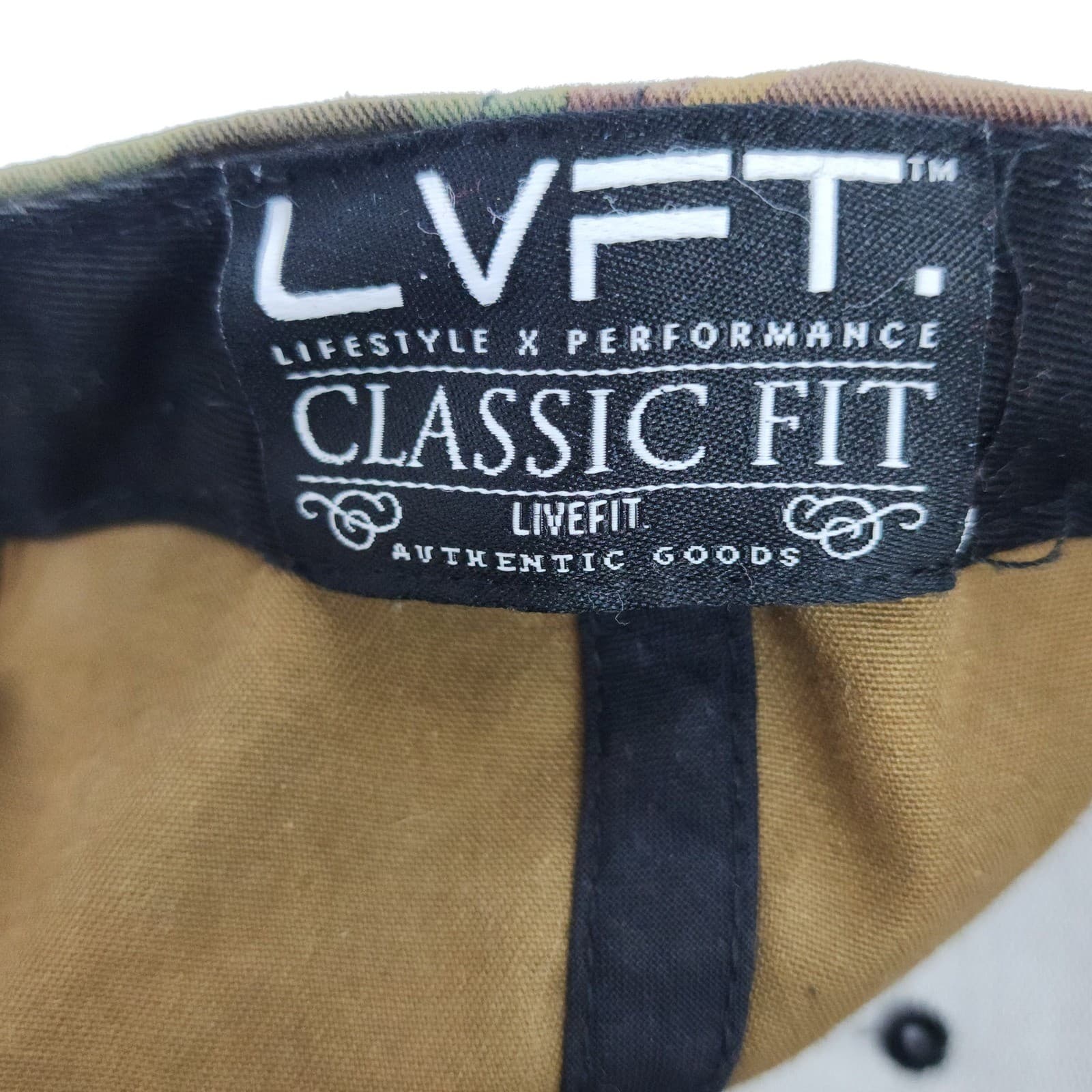 Live Fit Apparel LVFT Camo Snapback Hat Classic Fit Woodland Camouflage Cap - Thumbnail 5