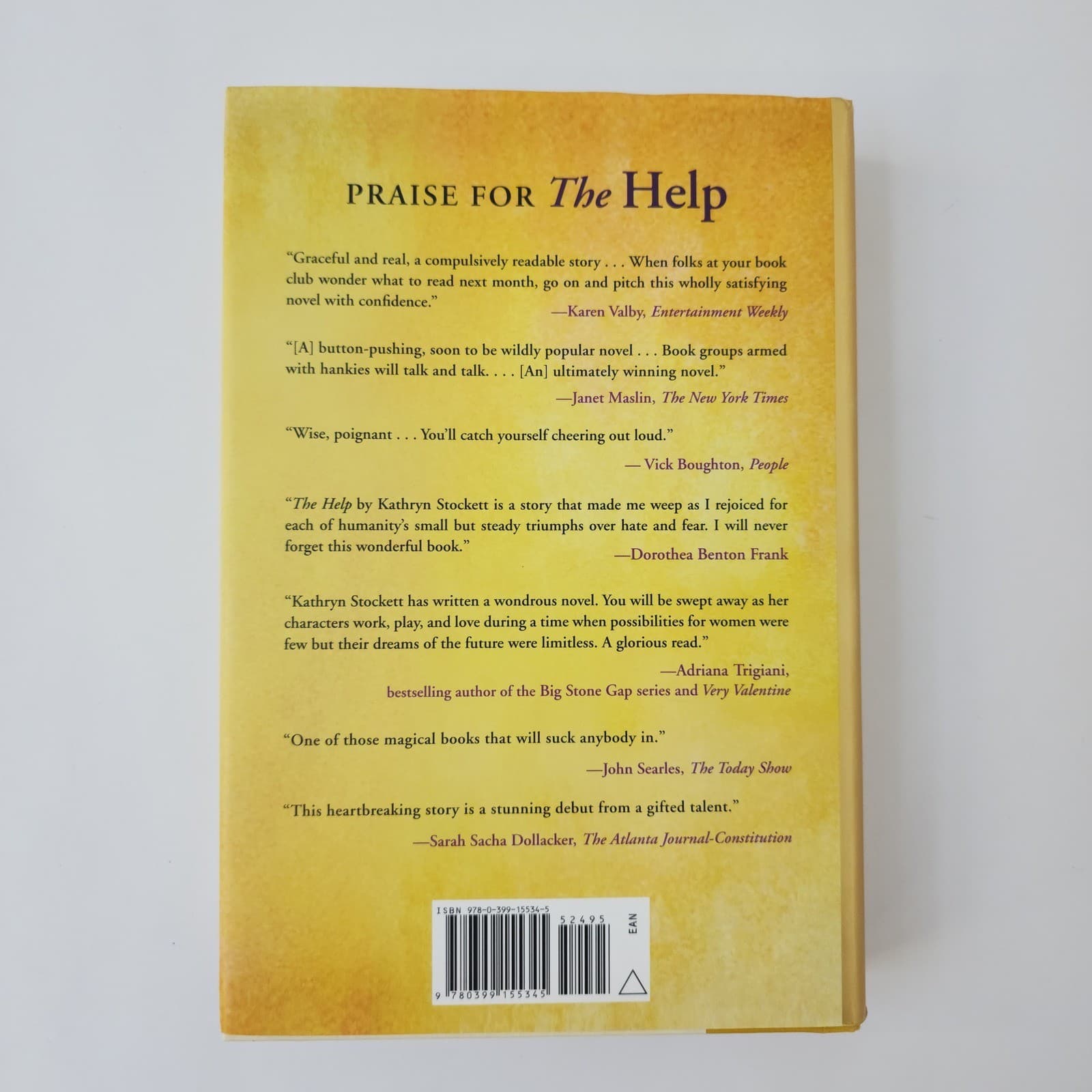 The Help by Kathryn Stockett Hardcover Novel 2009 Amy Einhorn Books Putnam 1st - Thumbnail 3