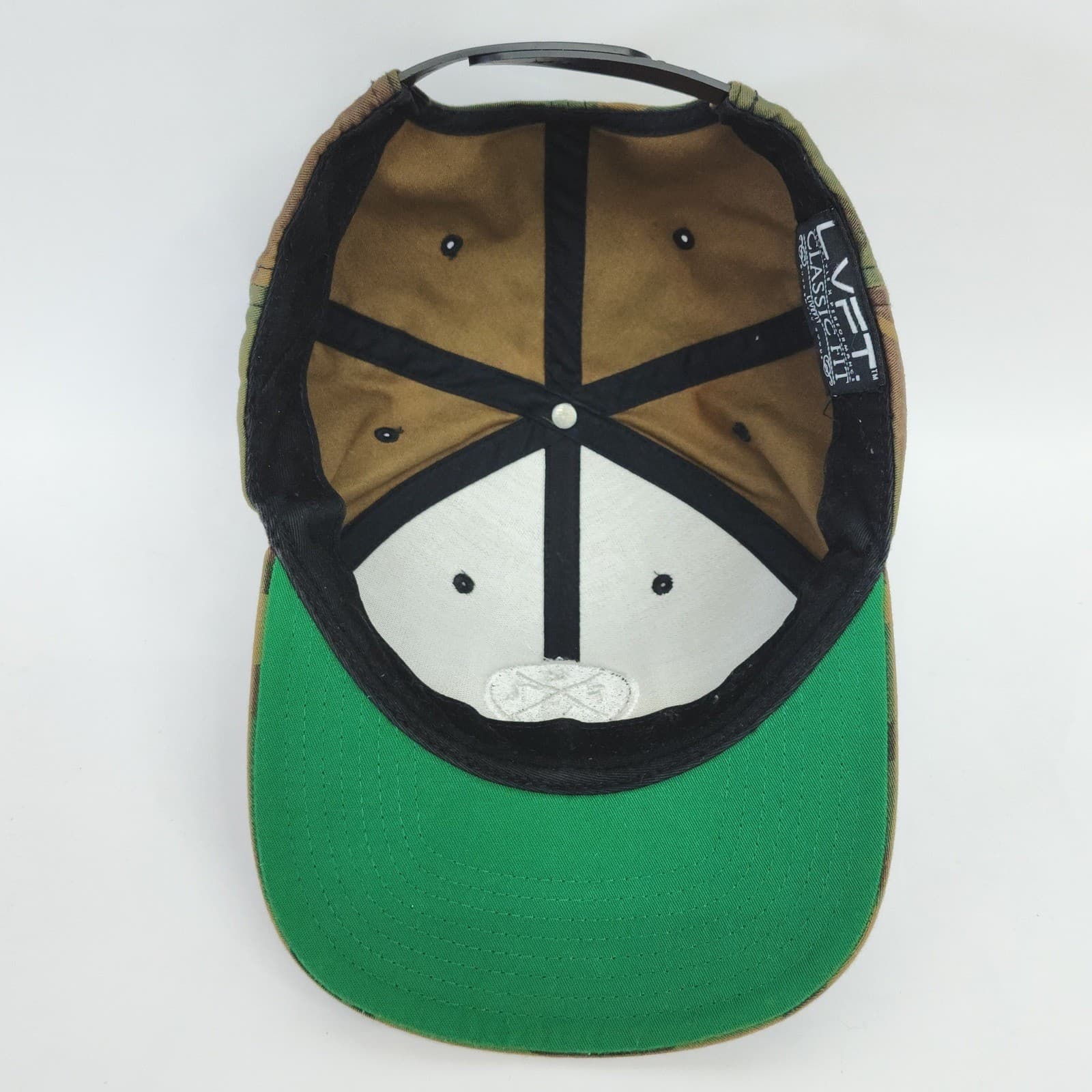 Live Fit Apparel LVFT Camo Snapback Hat Classic Fit Woodland Camouflage Cap - Thumbnail 4