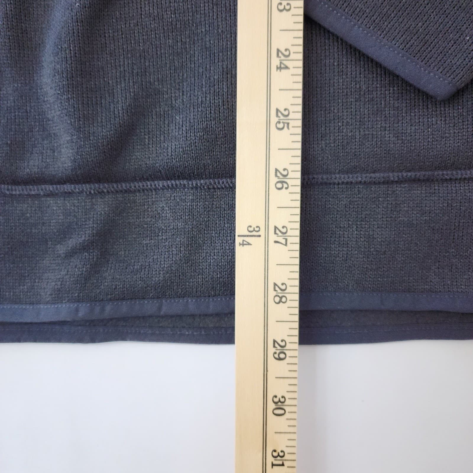 Wrangler Workwear Mens XL Sweater Fleece Mock Neck Hoodie Caviar Black WW65735 - Thumbnail 8