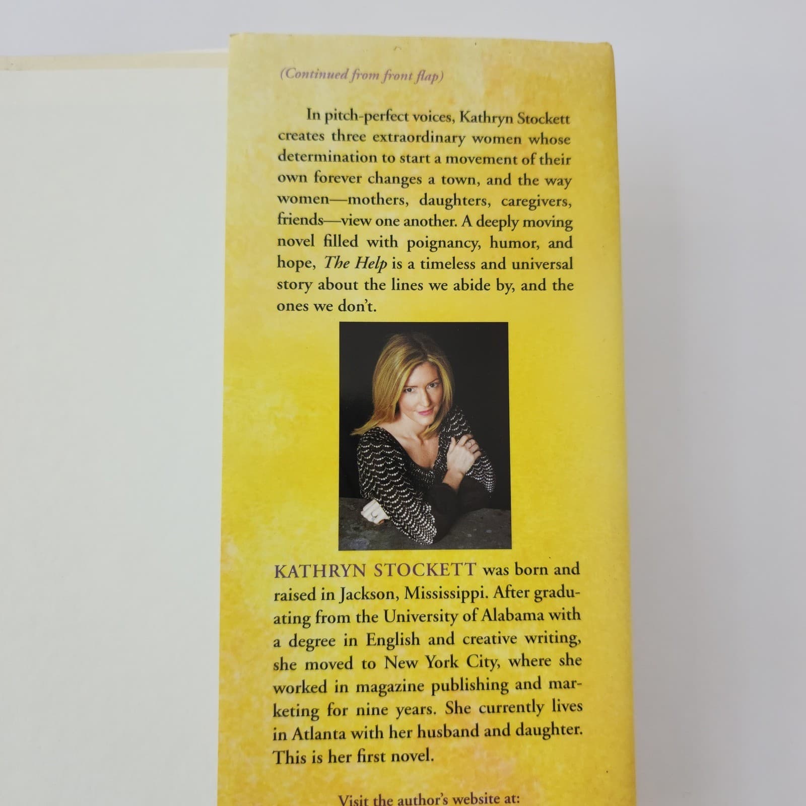 The Help by Kathryn Stockett Hardcover Novel 2009 Amy Einhorn Books Putnam 1st - Thumbnail 4