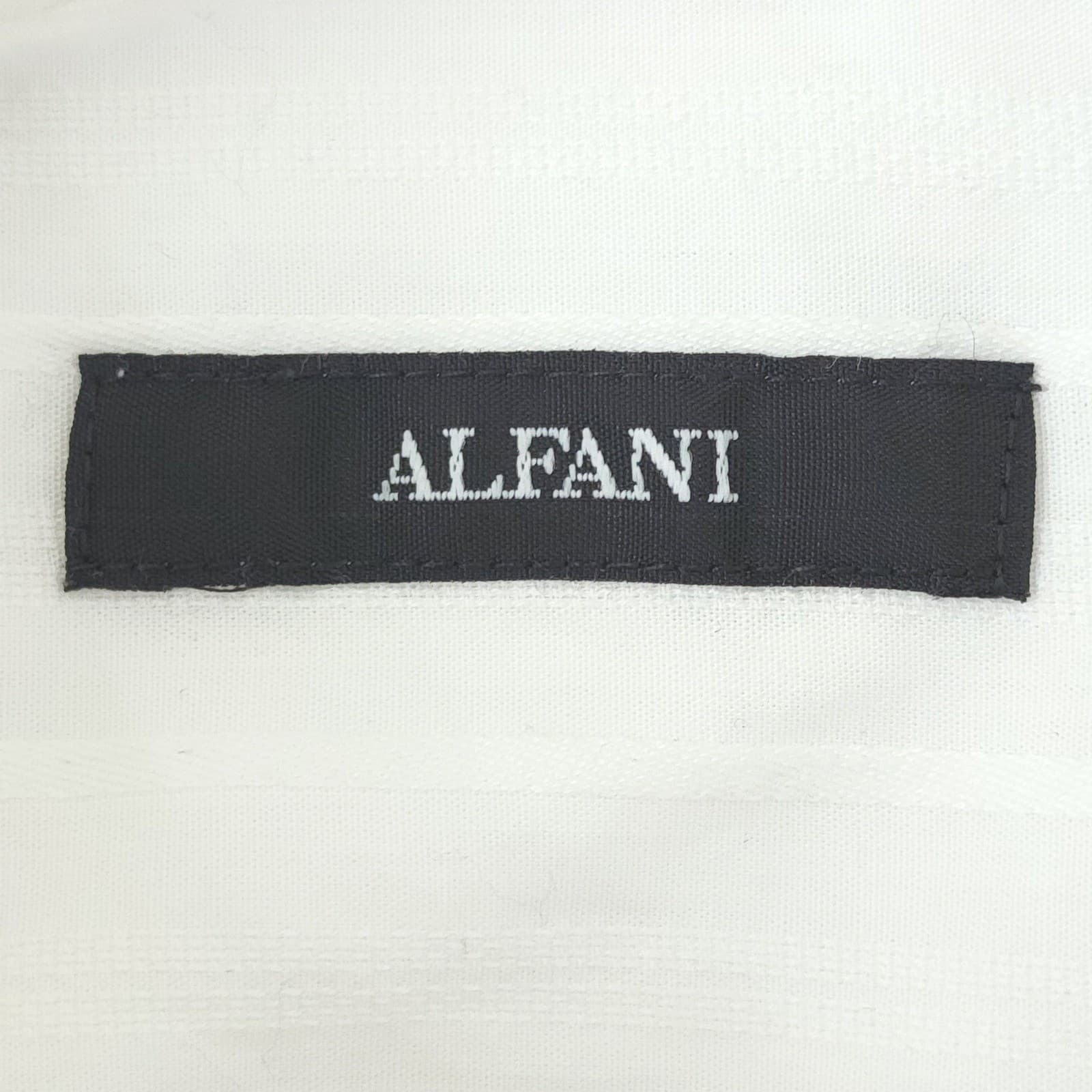 Alfani Men's White Tonal Stripe Button Down Shirt XL Long Sleeve 100% Cotton - Thumbnail 3