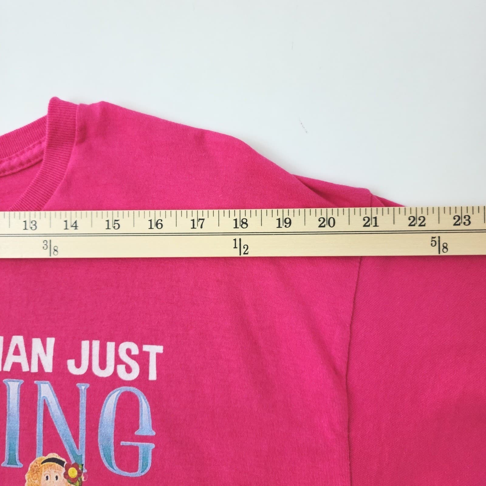 Gildan Quilting Friends Small Gang Graphic T-Shirt Pink XL Mens Womens Humor Tee - Thumbnail 3