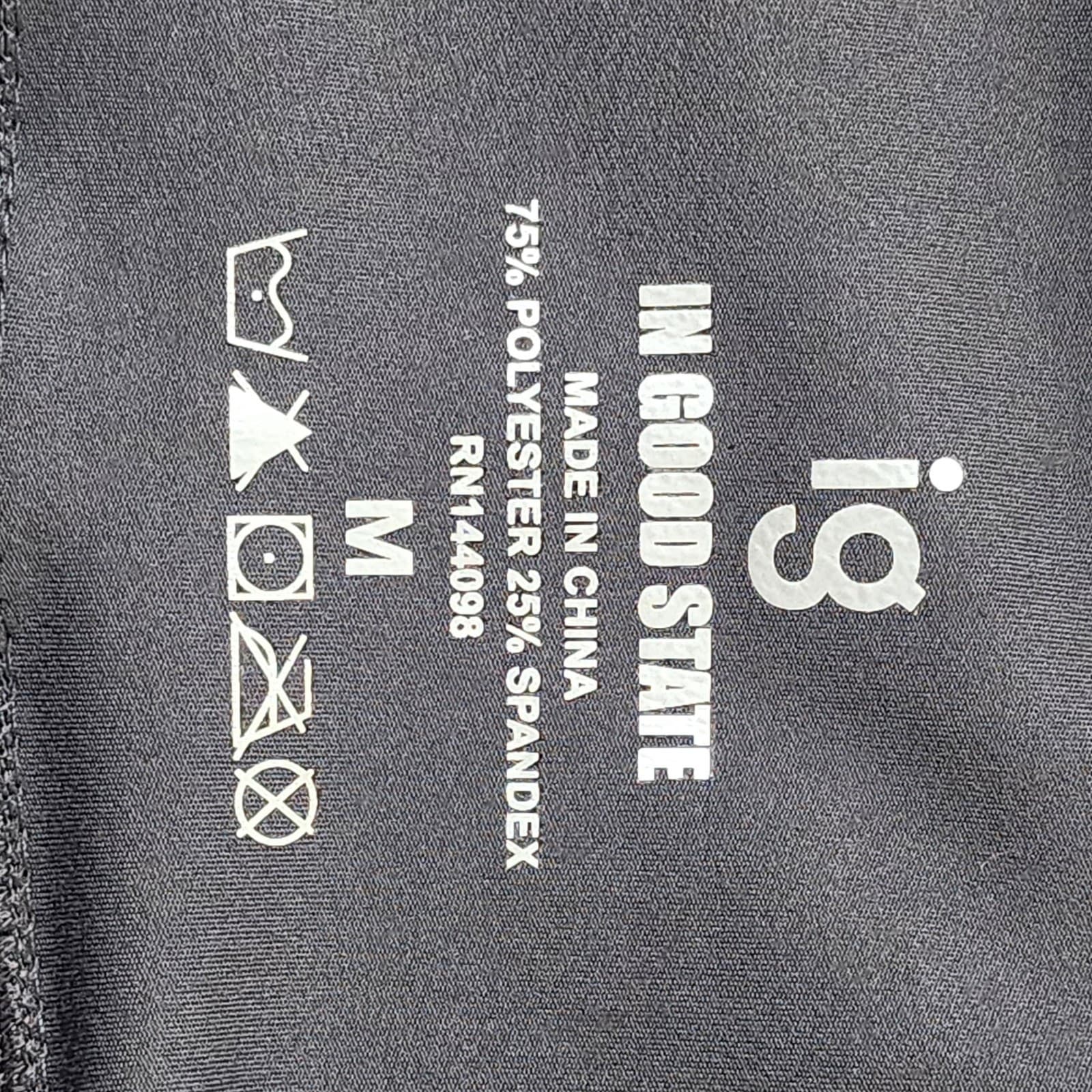 In Good State Womens Gray High Waisted Athletic Leggings with Pockets Size M - Thumbnail 2