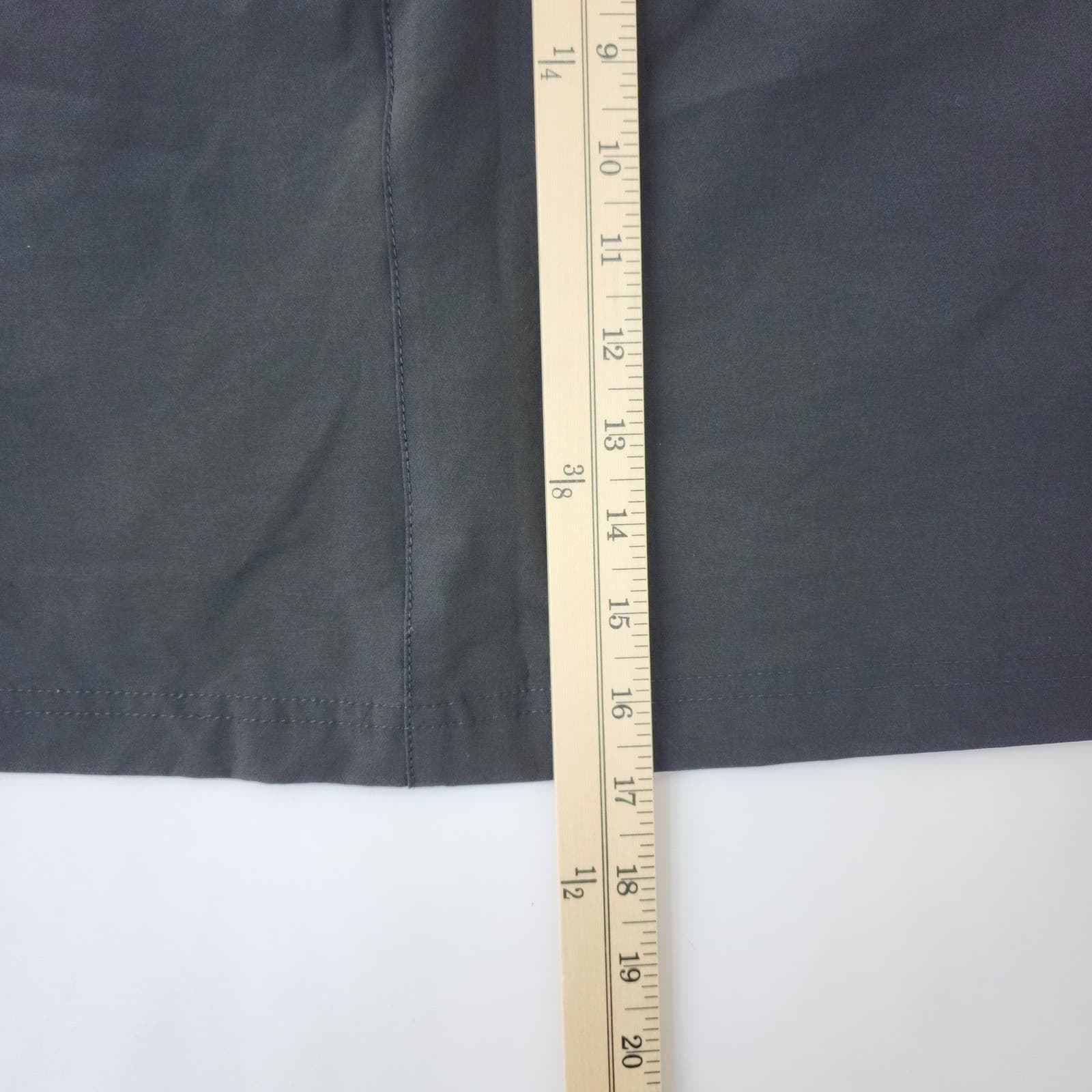 Eddie Bauer Travex Women's 10 Black Outdoor Hiking UPF 50 Skort Stretch Mini - Thumbnail 4