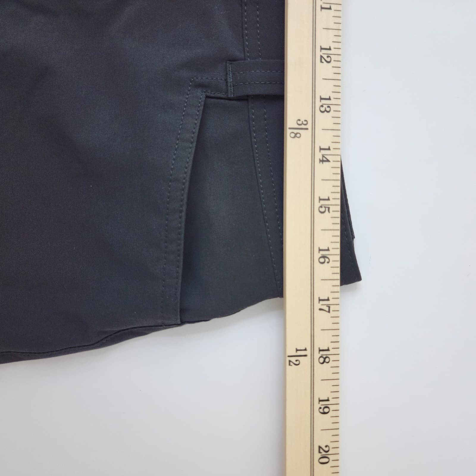 Eddie Bauer Travex Women's 10 Black Outdoor Hiking UPF 50 Skort Stretch Mini - Thumbnail 6