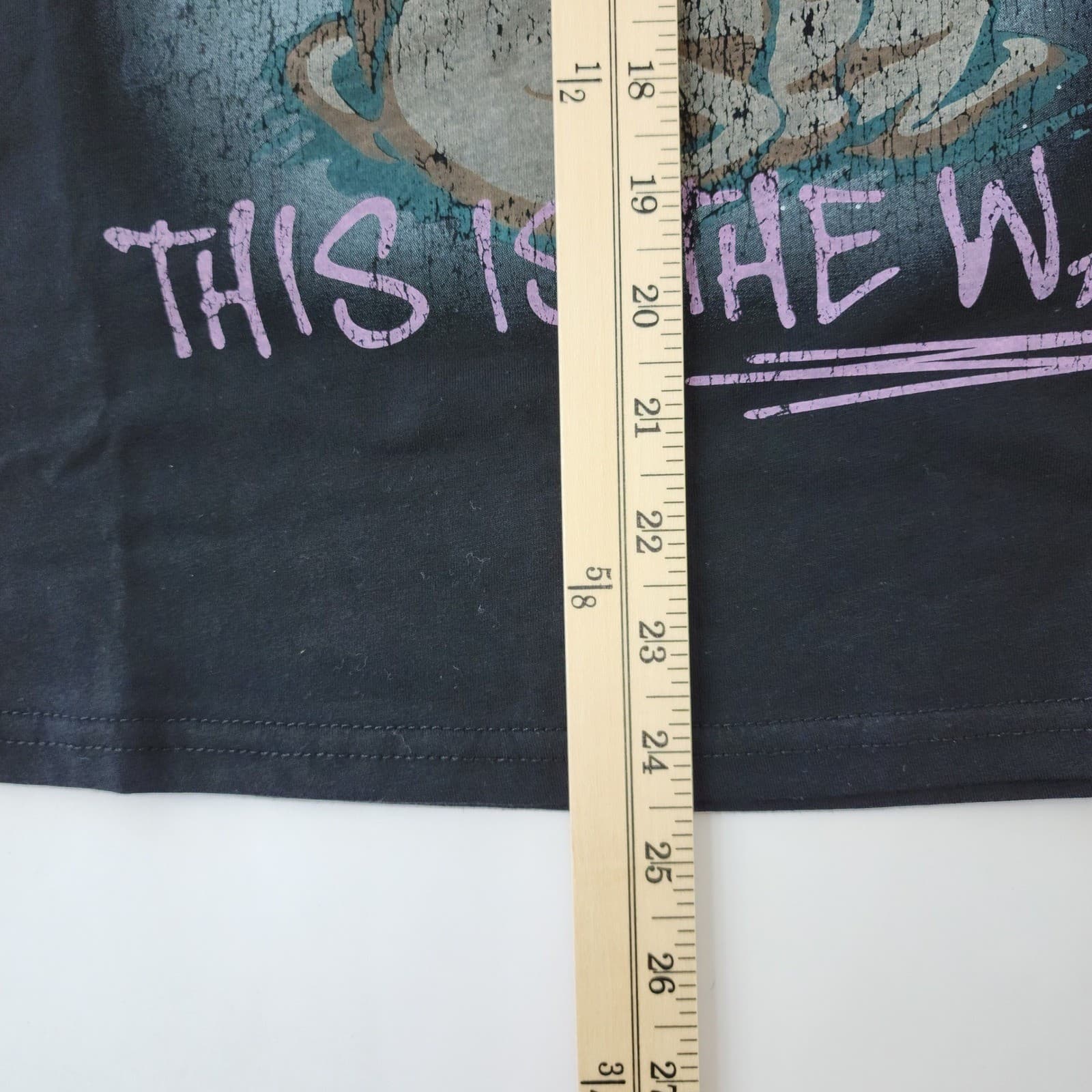 Star Wars The Mandalorian Grogu This Is The Way Black Graphic T-Shirt Small NWT - Thumbnail 5