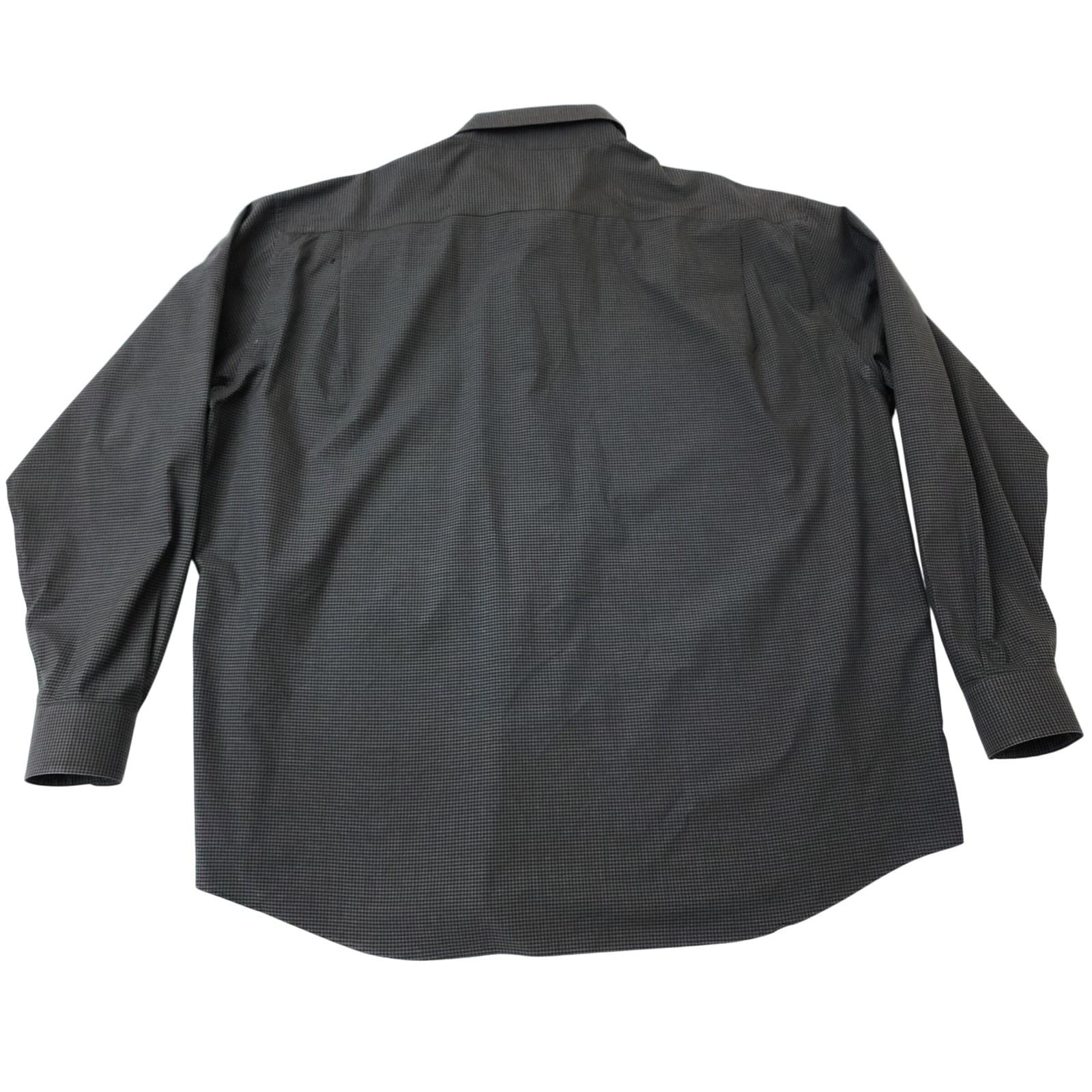Awearness Kenneth Cole Dress Shirt Mens 20 38/39 Tall Slim Fit Non-Iron Check - Thumbnail 8
