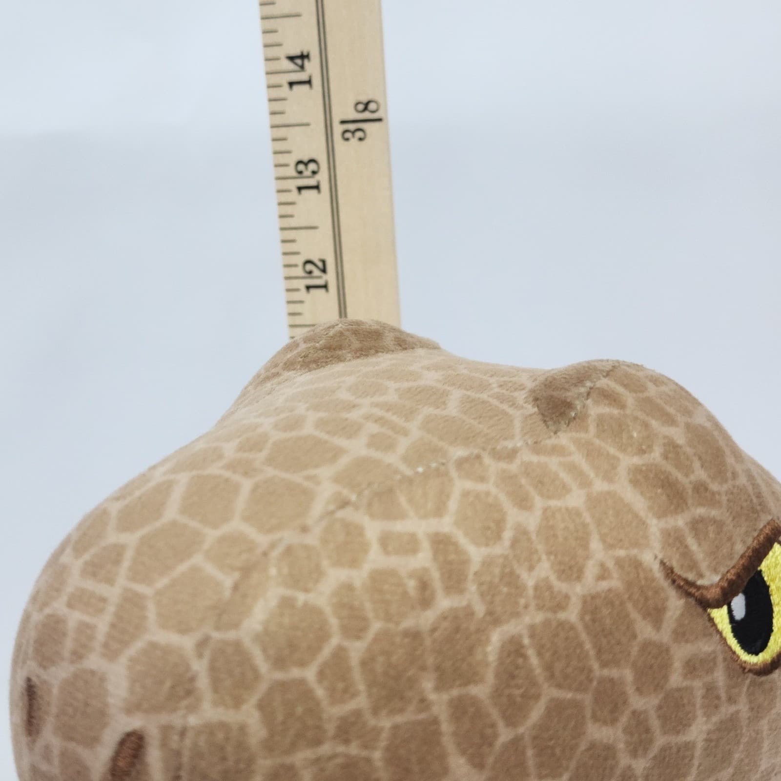 Jurassic World T-Rex Plush Stuffed Animal Tan Brown Dinosaur 11.5 Inch Toy - Thumbnail 6
