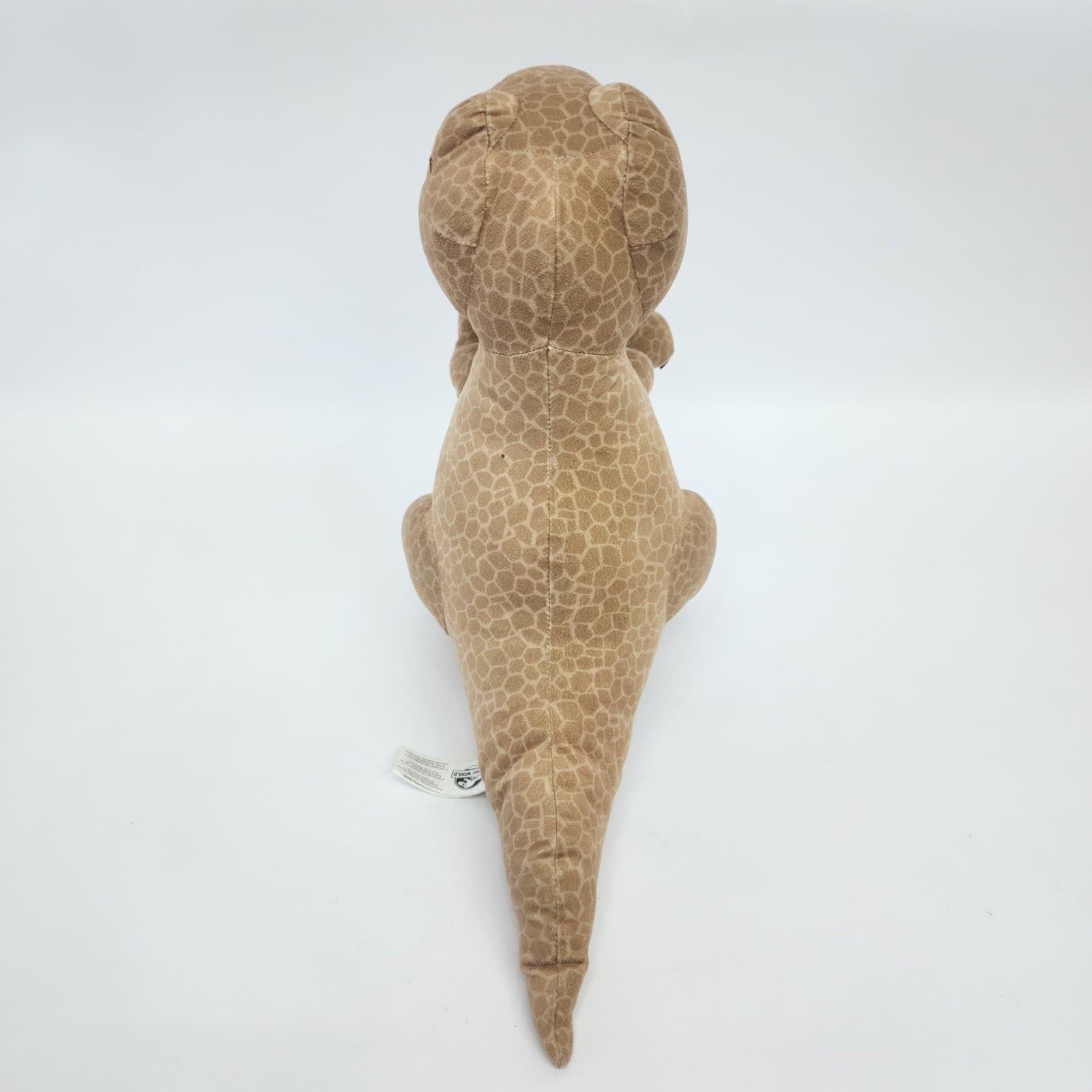 Jurassic World T-Rex Plush Stuffed Animal Tan Brown Dinosaur 11.5 Inch Toy - Thumbnail 3