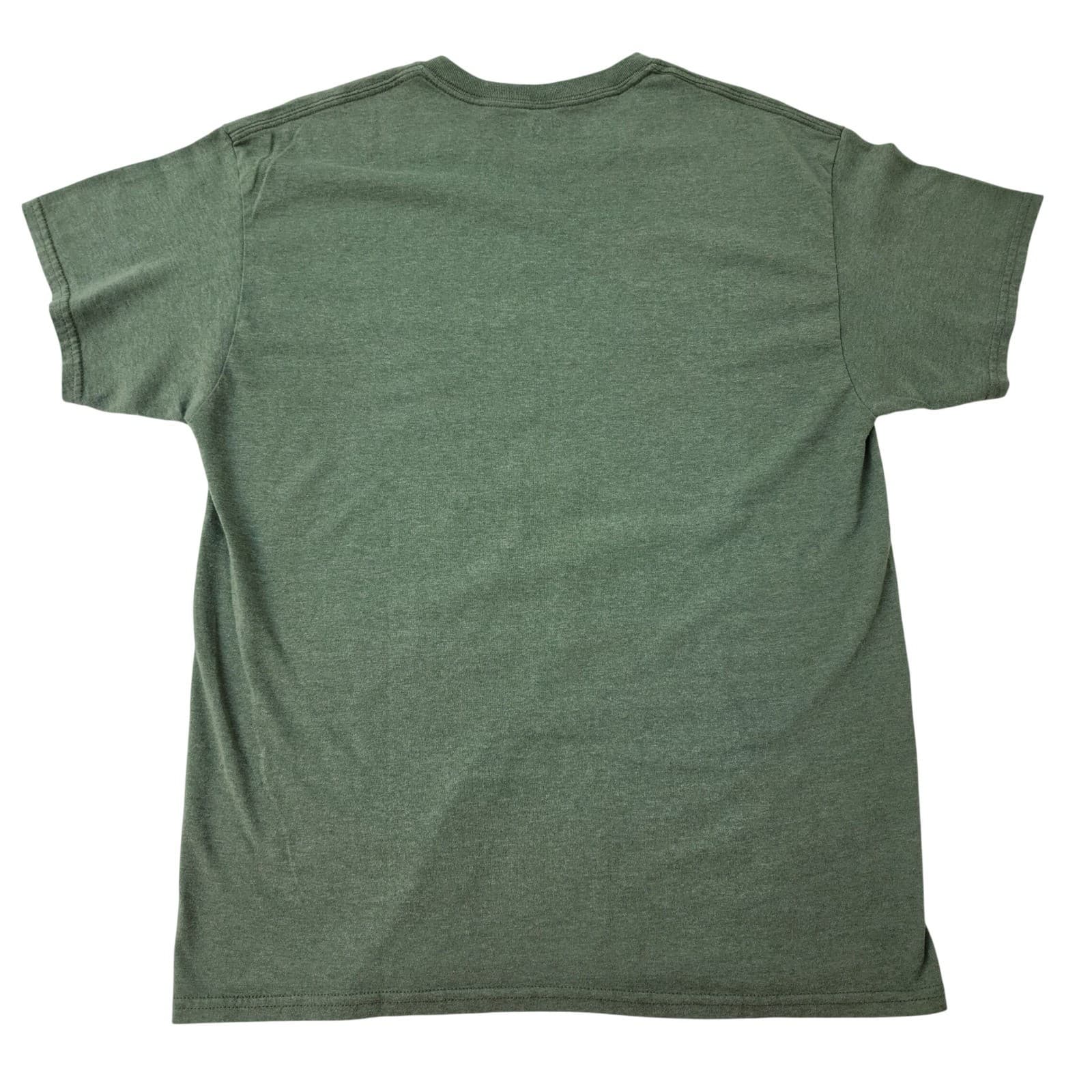 Gildan Star Wars Grogu Baby Yoda Keep Distance We Must Green Graphic T-Shirt L - Thumbnail 8