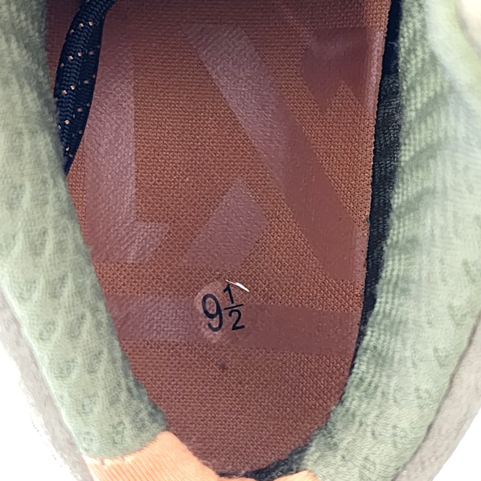Vans LXVI Graph Olive Brown Suede High Top Sneakers VN-0RRM62Z Men's 9.5 - Thumbnail 8