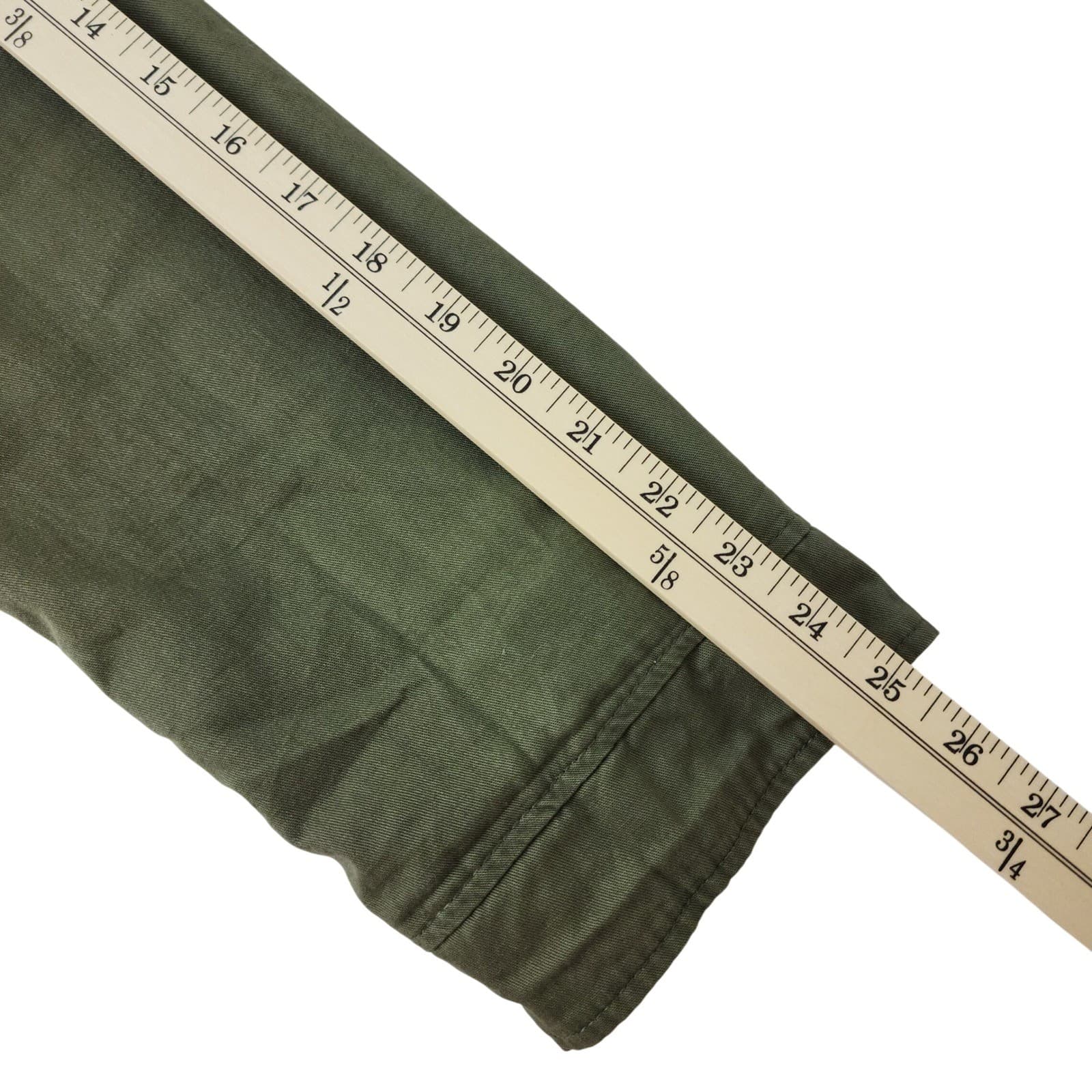 Miss London Black Label Olive Green Utility Jacket Womens Large Drawstring Waist - Thumbnail 6